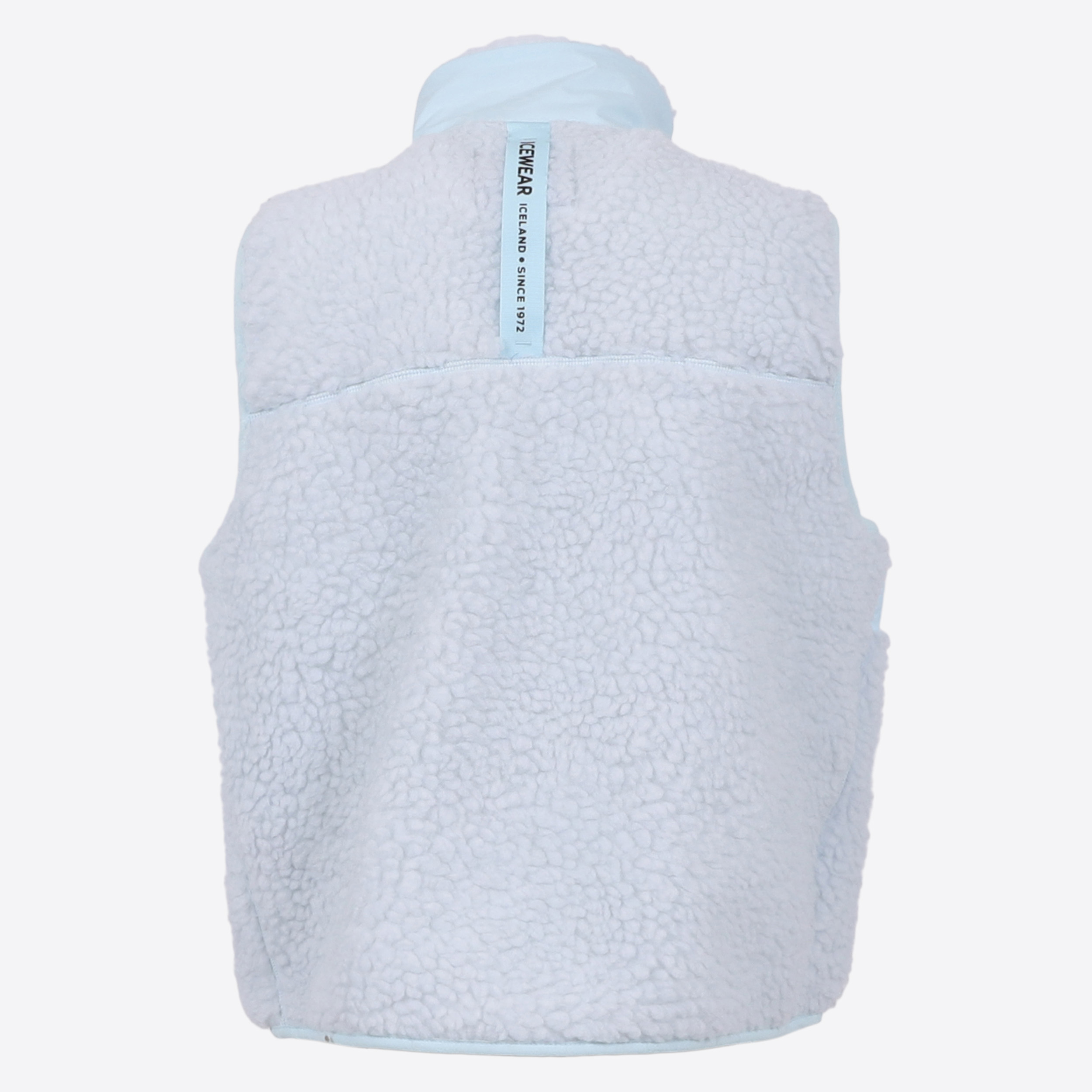 Hergilsey Womans Wool Cropped Vest