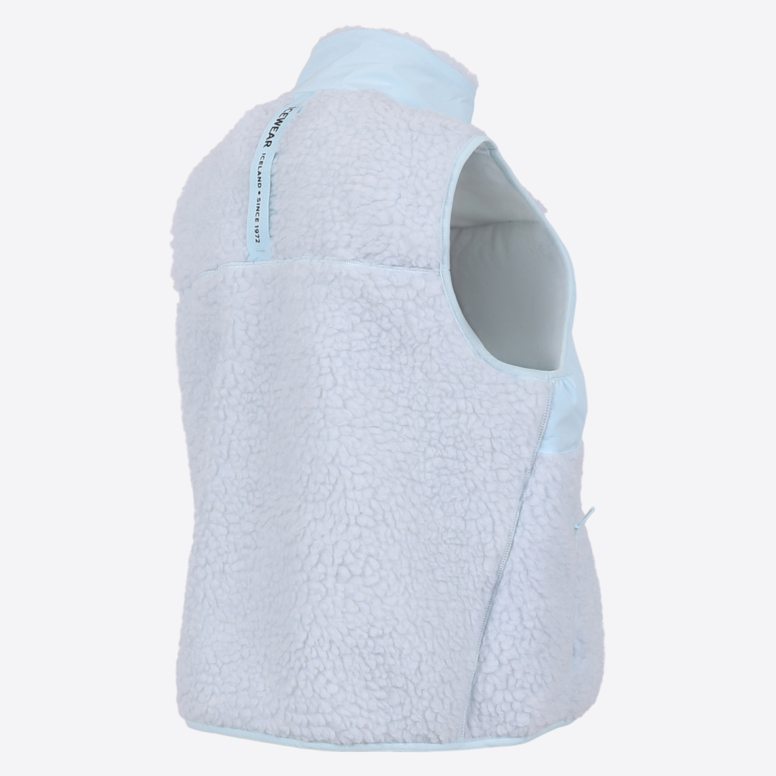 Hergilsey Womans Wool Cropped Vest