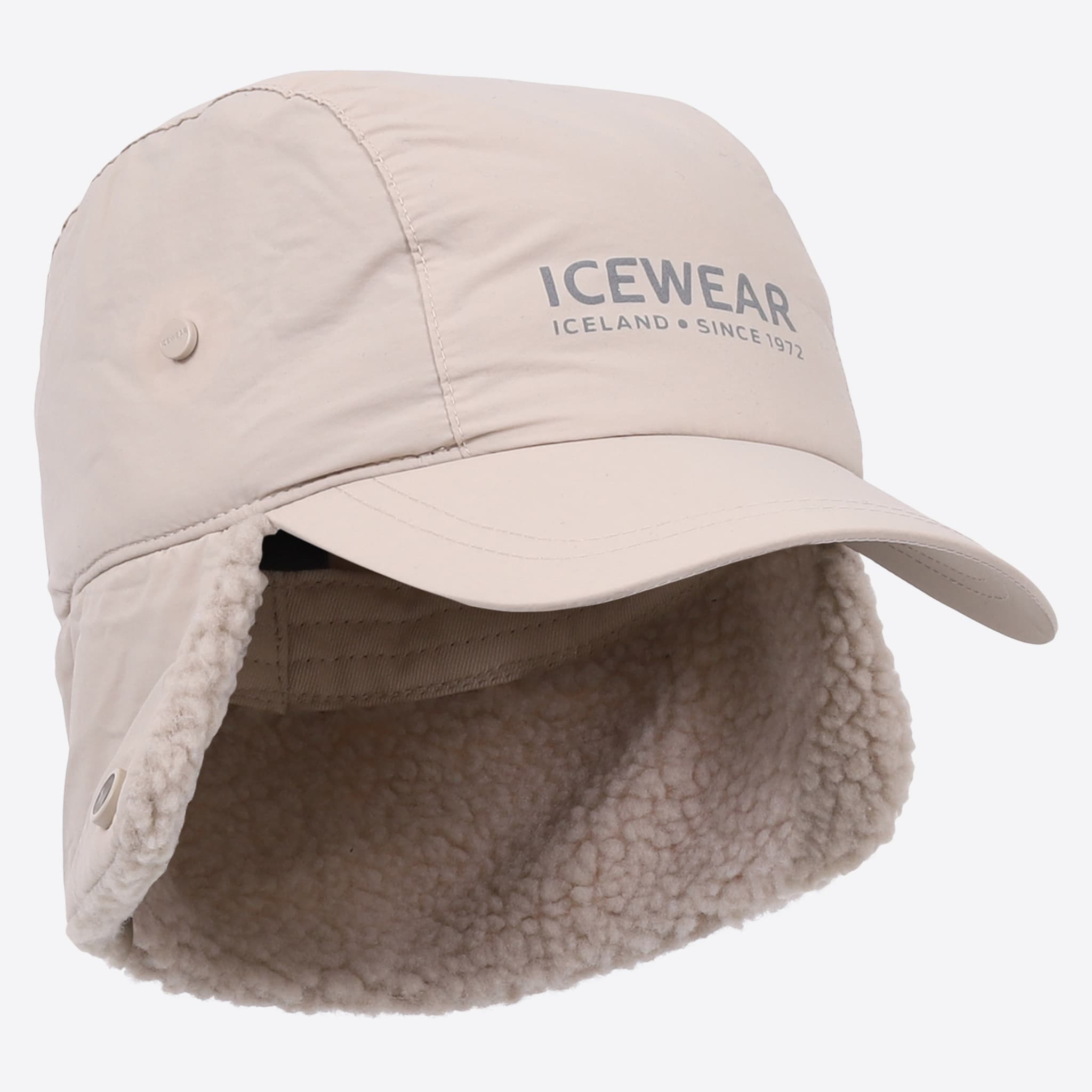 Hlíðarhella cap with ear warmers