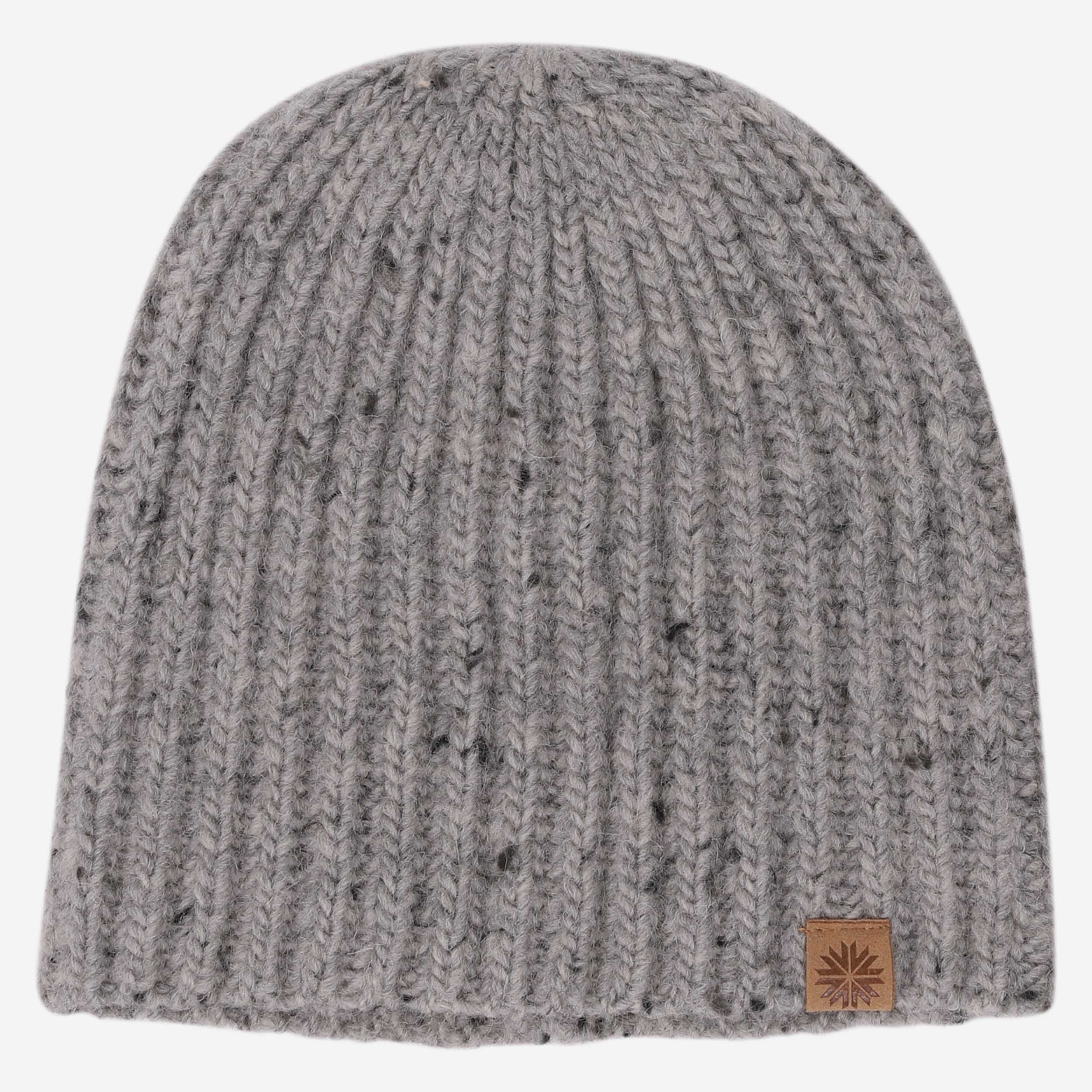 Hraunhóll knitted lambswool winter hat