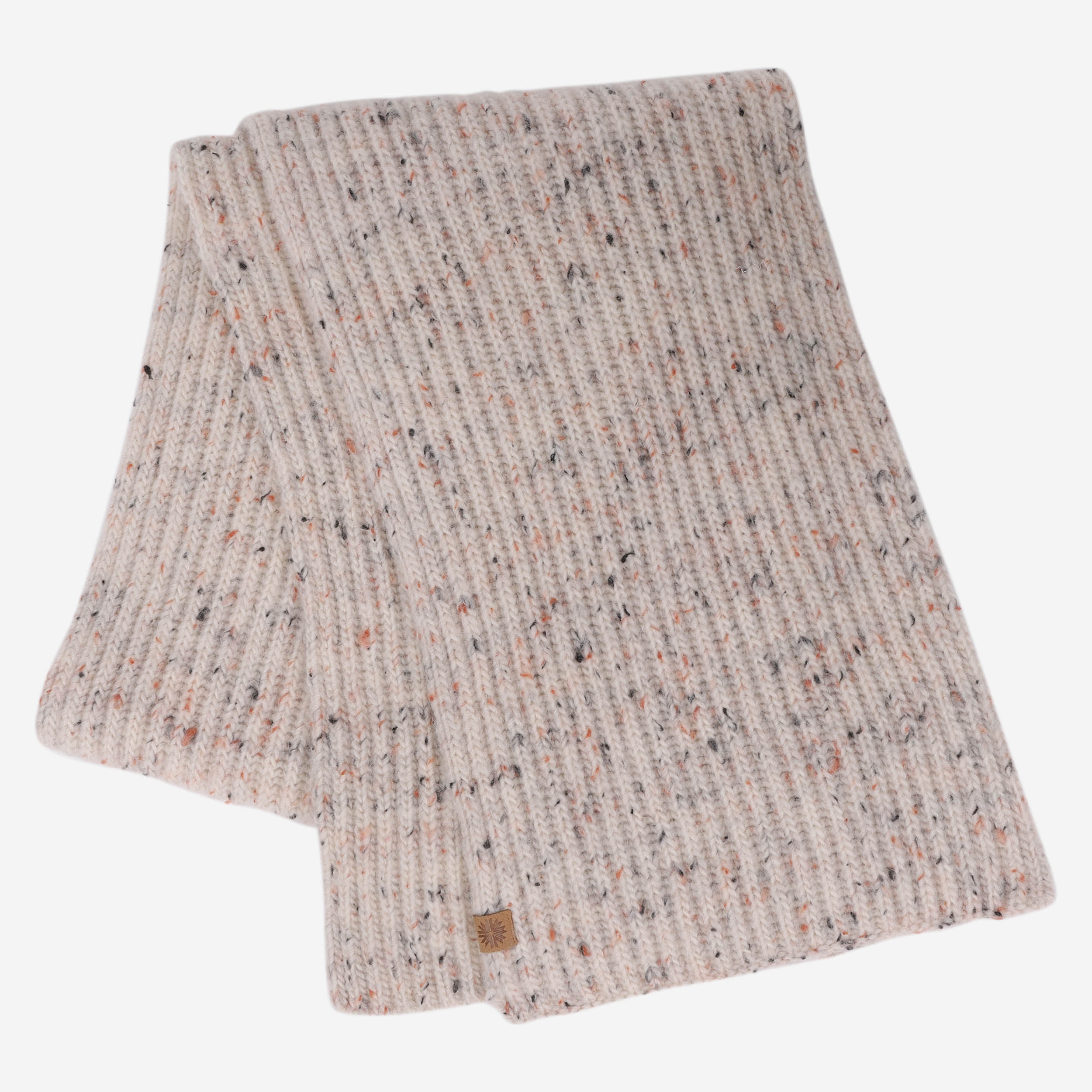 Hraunhóll knitted lambswool scarf