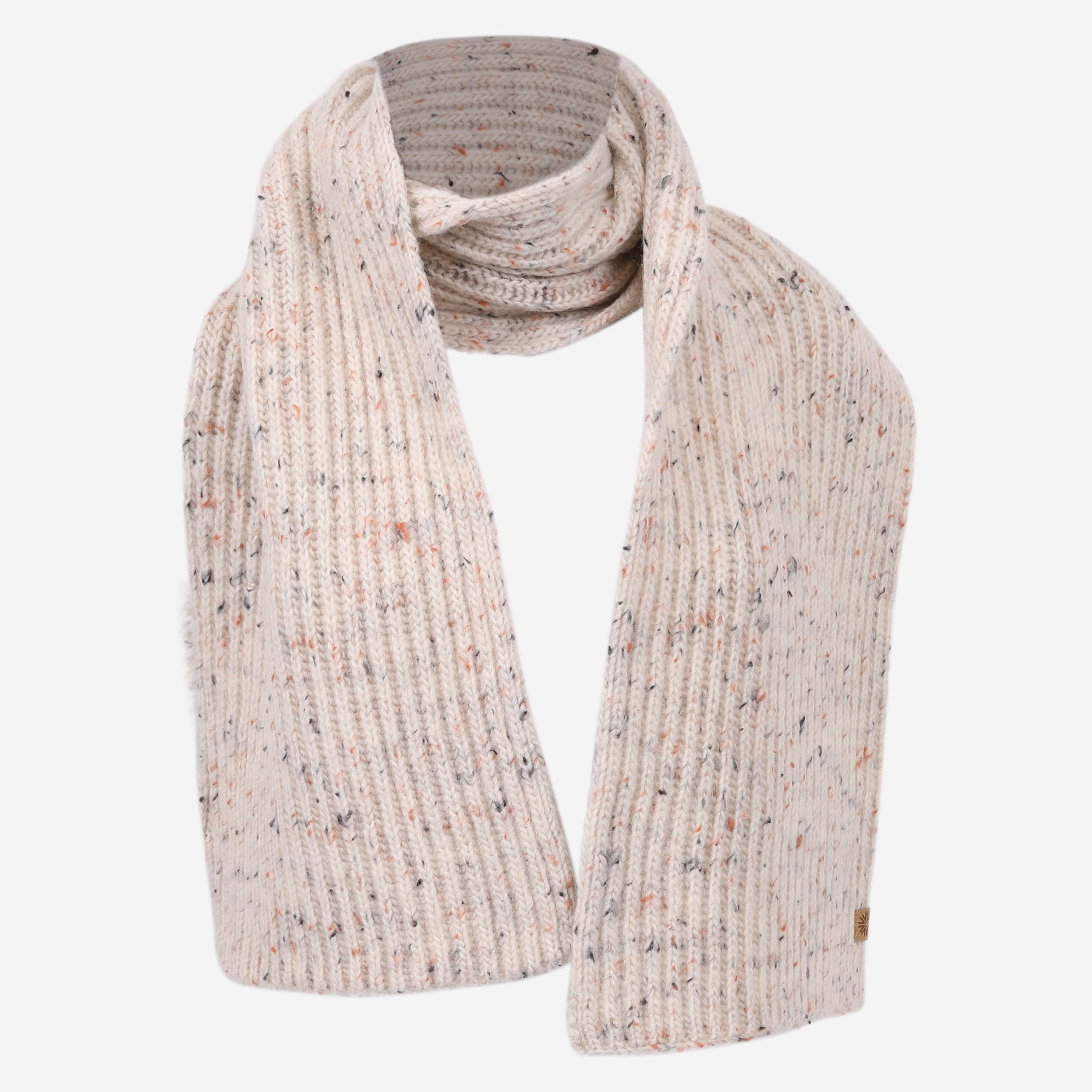 Hraunhóll knitted lambswool scarf