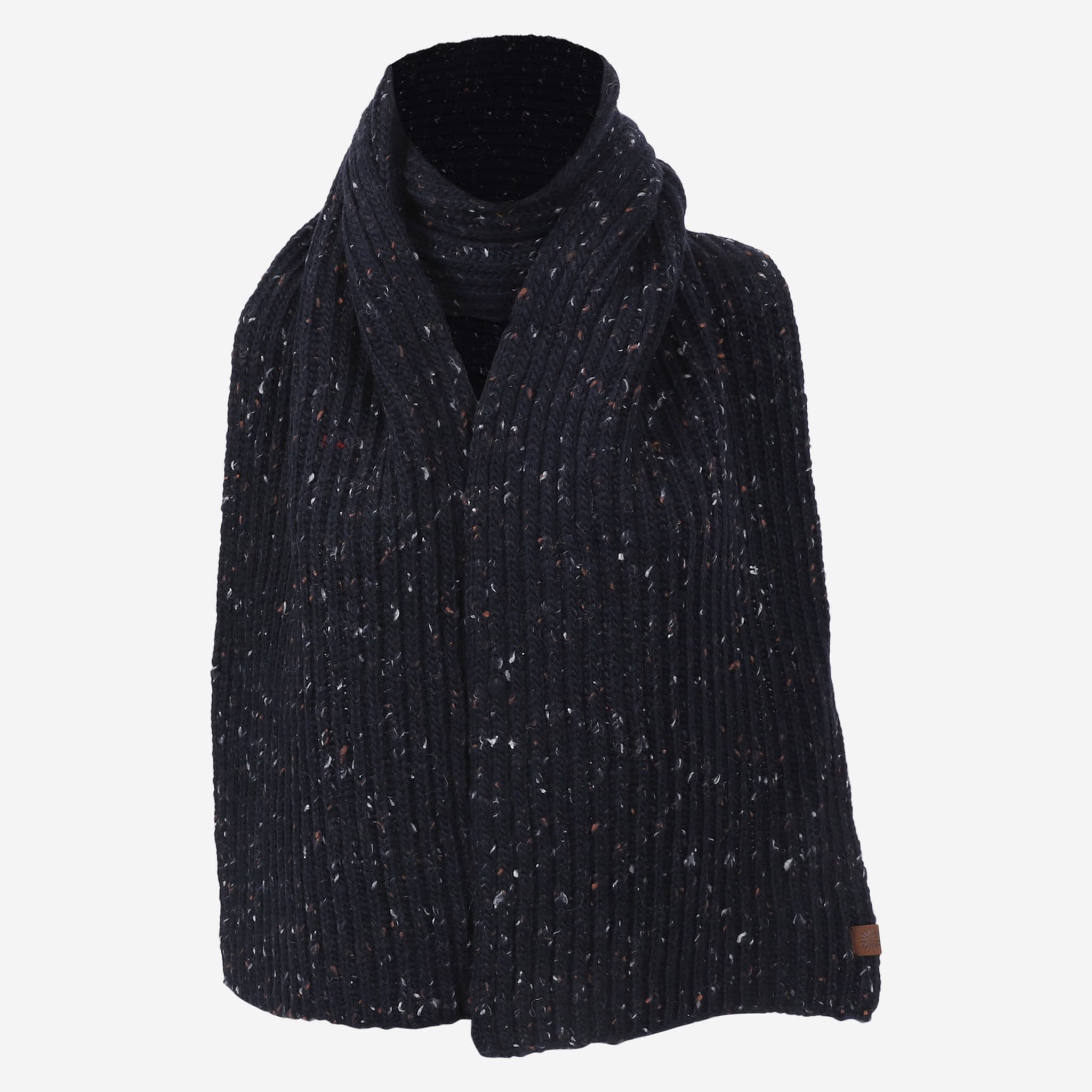 Hraunhóll knitted lambswool scarf