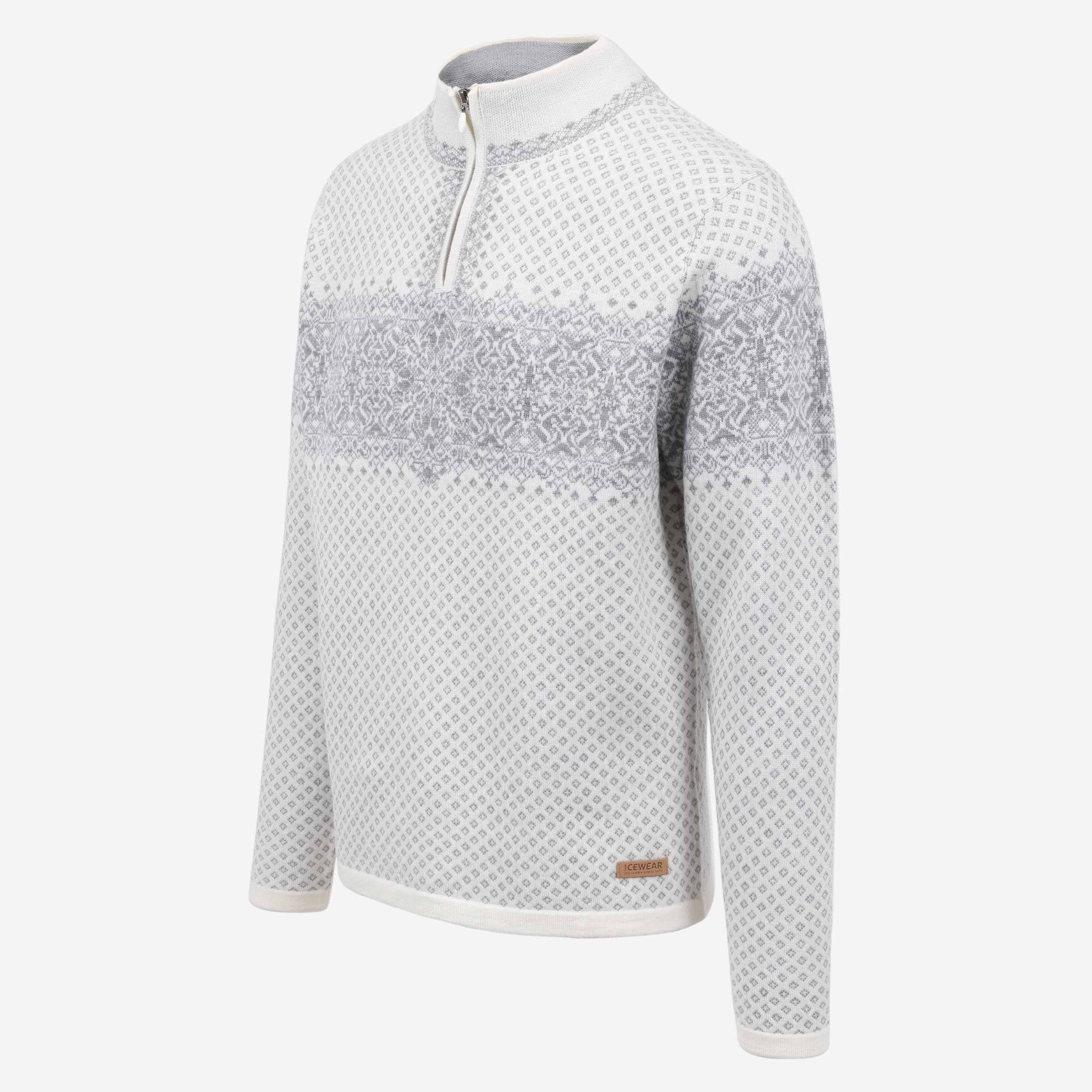 Straumsvík Scandinavian pattern merino sweater