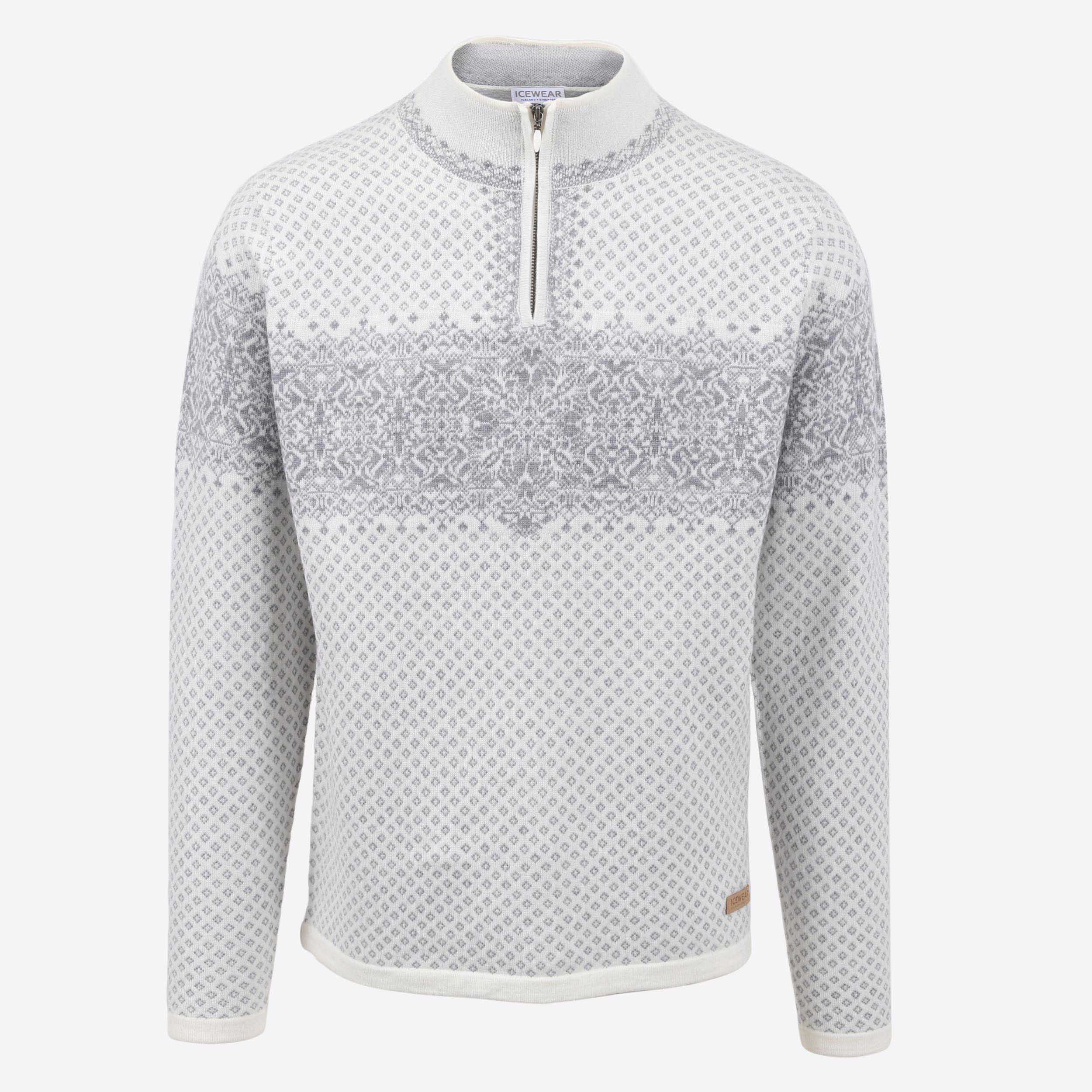 Straumsvík Scandinavian pattern merino sweater