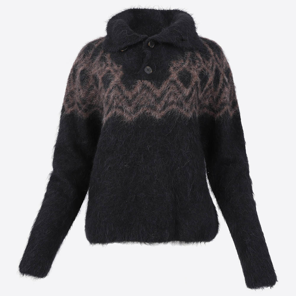 Látrabjarg alpaca wool Scandinavian jumper