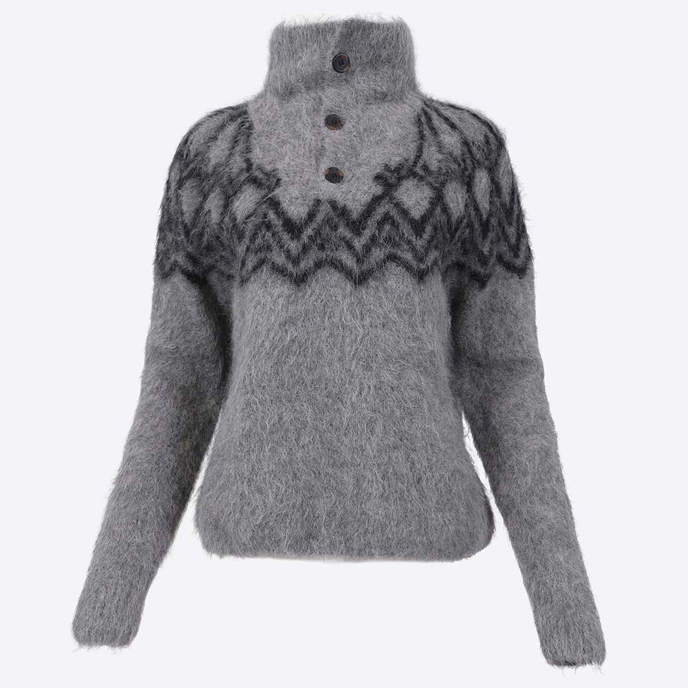 Látrabjarg alpaca wool Scandinavian jumper