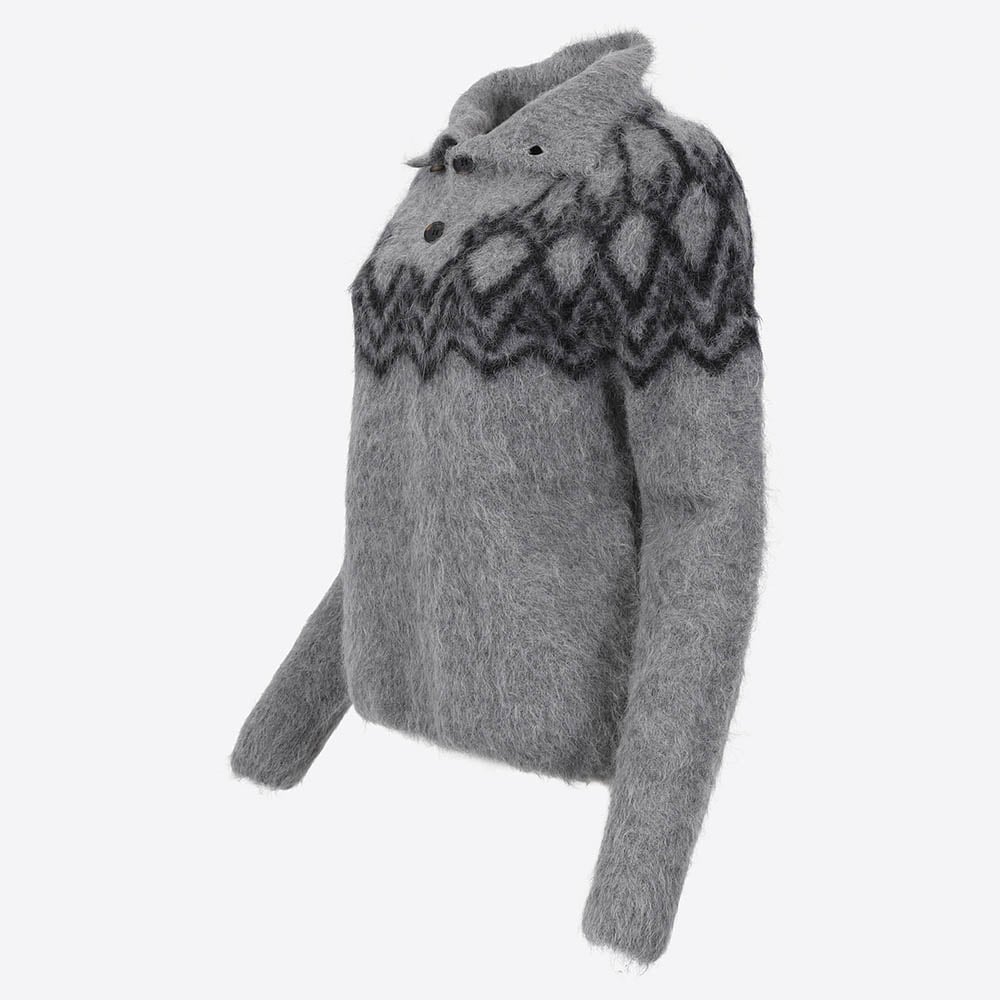 Látrabjarg alpaca ullarpeysa - dömusnið