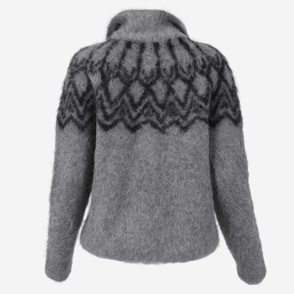 Látrabjarg alpaca wool Scandinavian jumper