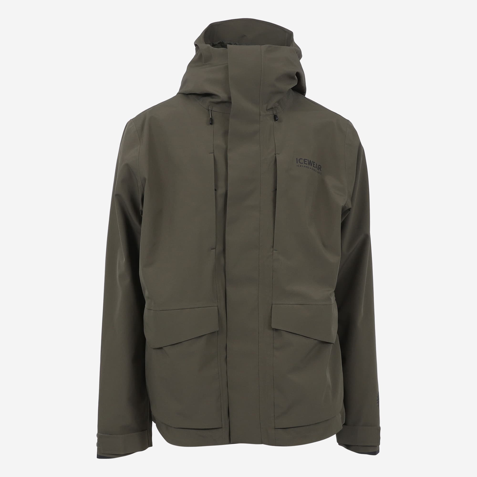 Dynjandi men´s raincoat with thin fleece lining
