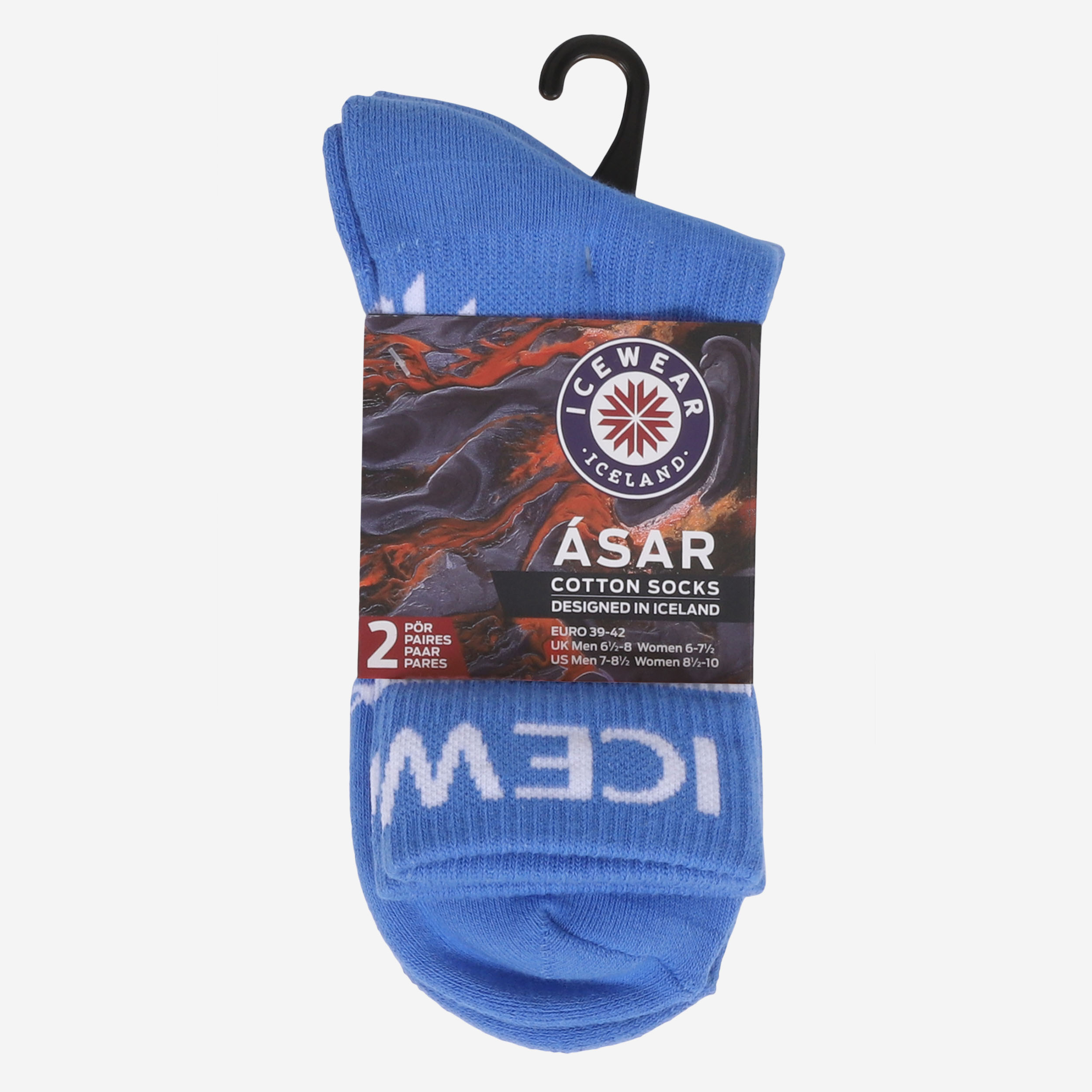 Ásar lot de 2 chaussettes