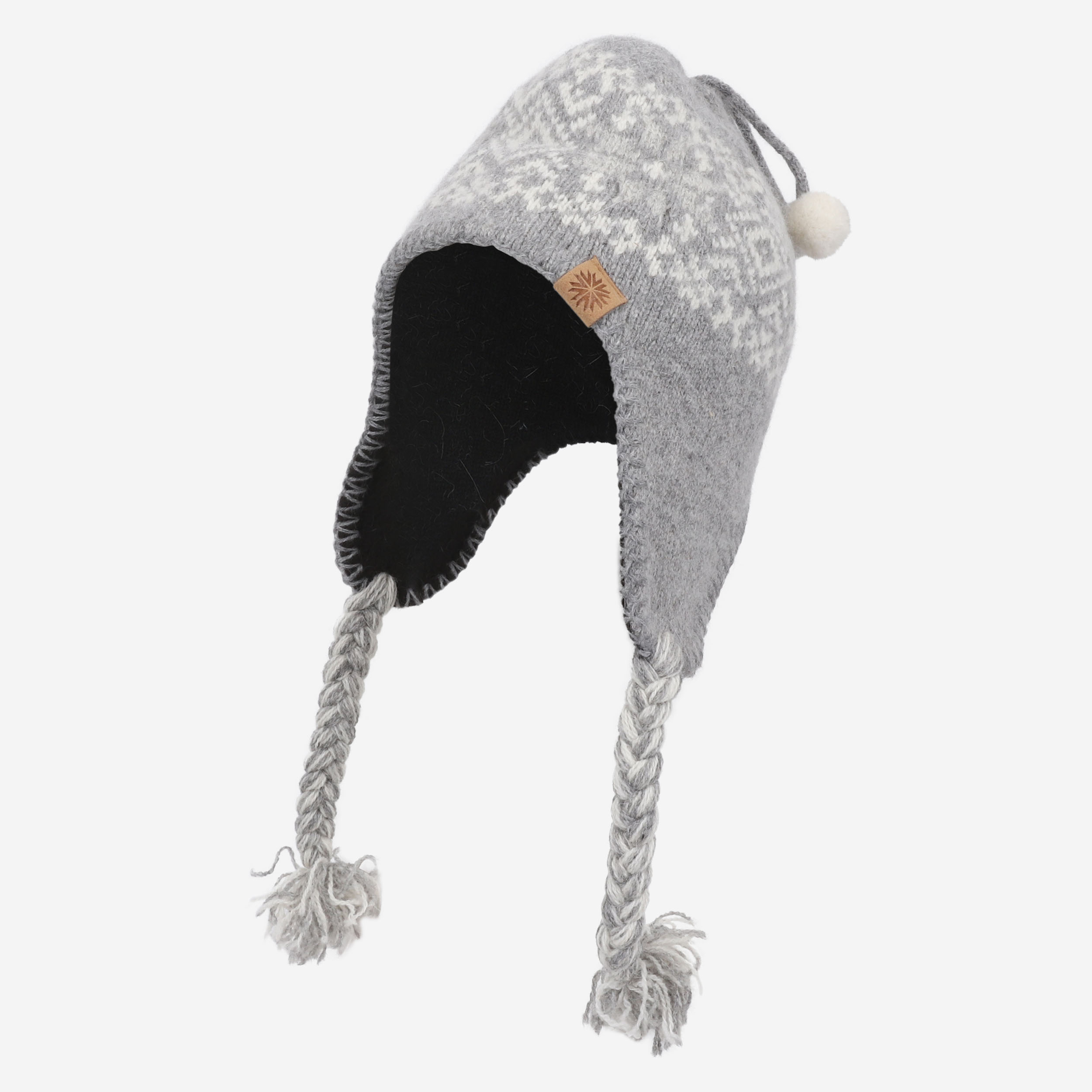 Papey children´s wool hat with ear flaps