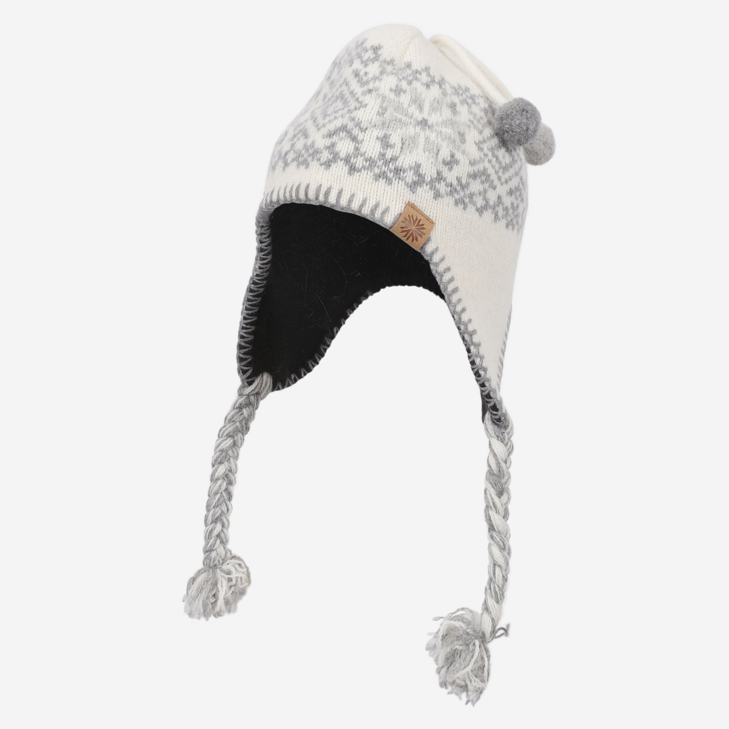 Papey children´s wool hat with ear flaps
