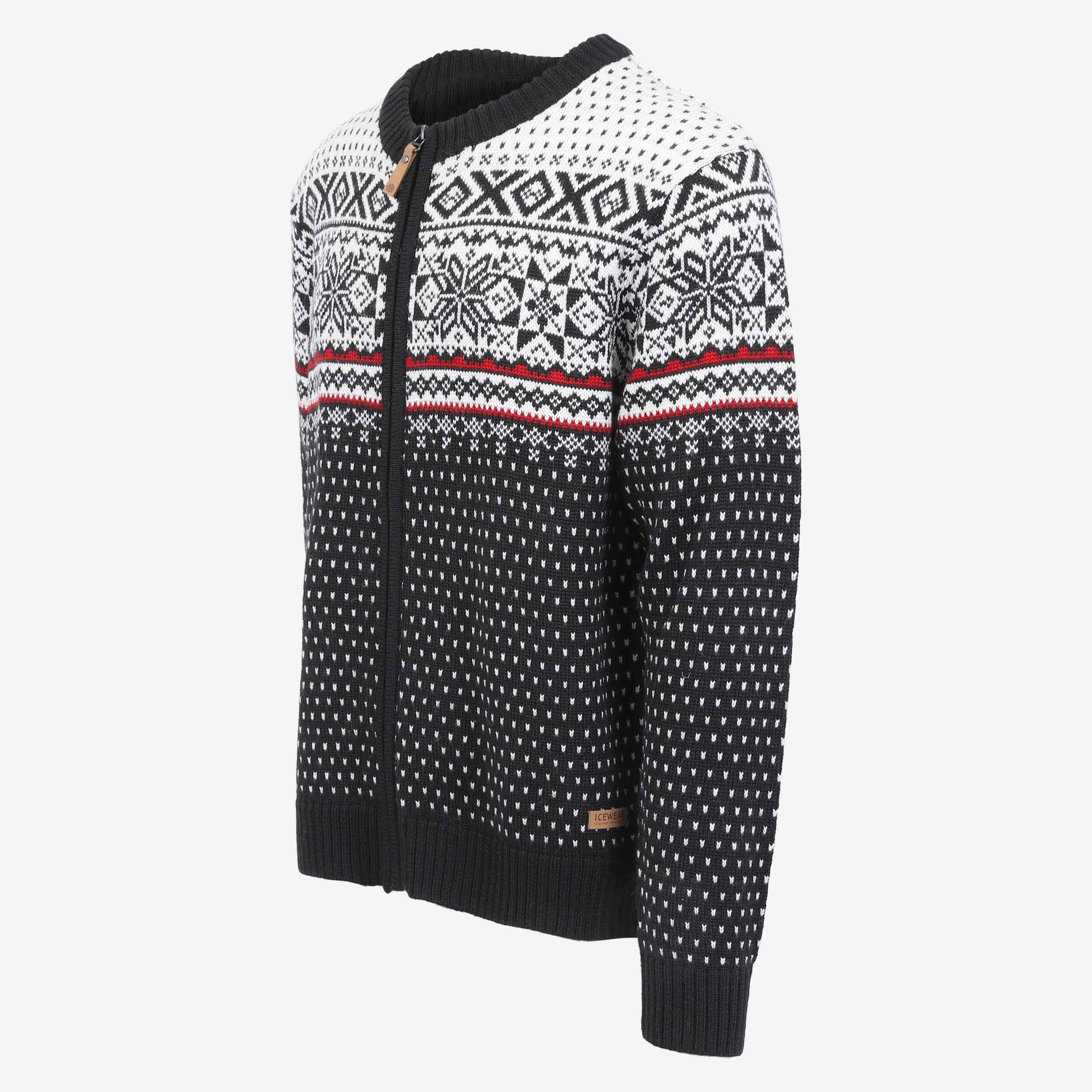 Magnús strickjacke im Norwegerstil