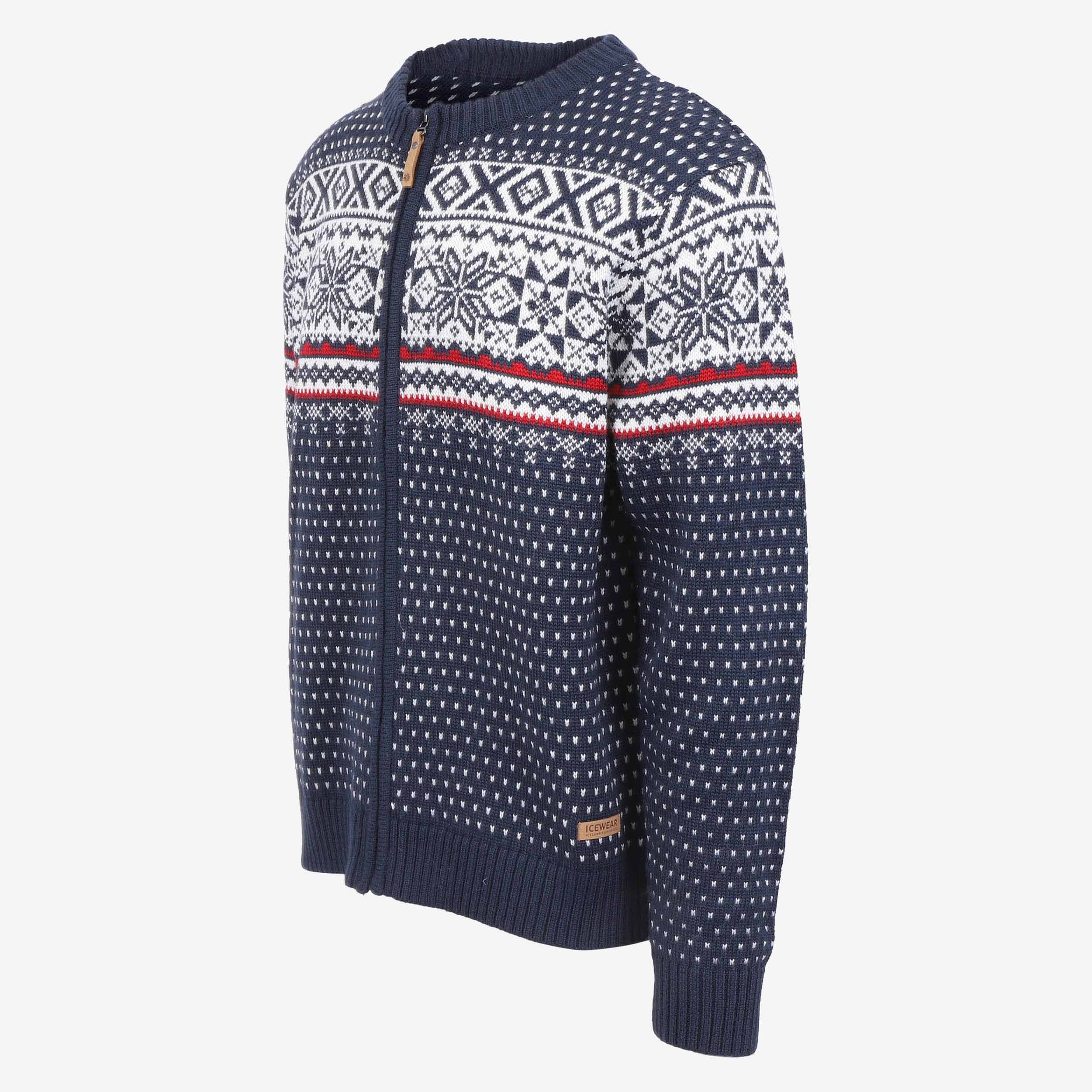 Magnús strickjacke im Norwegerstil