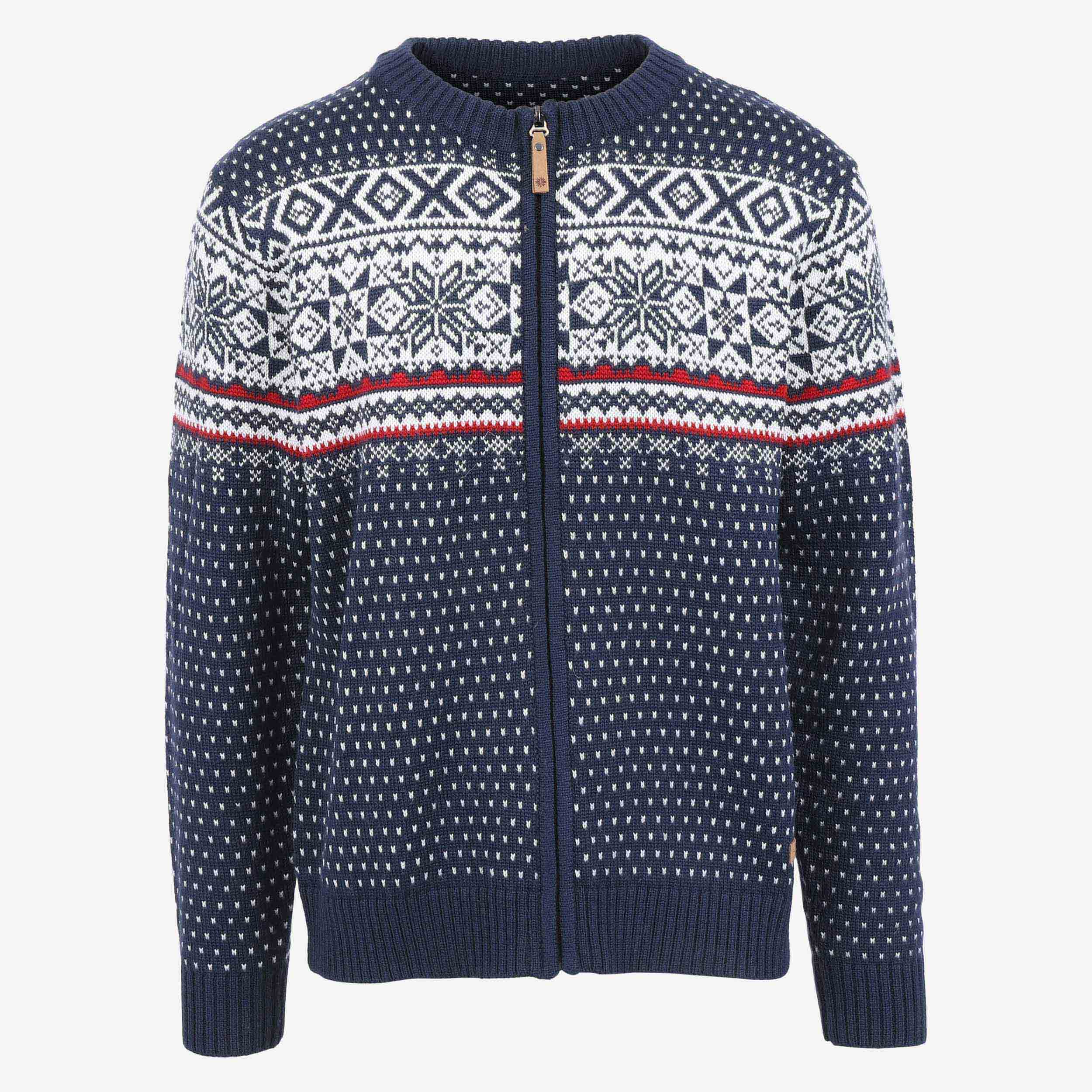 Magnús strickjacke im Norwegerstil