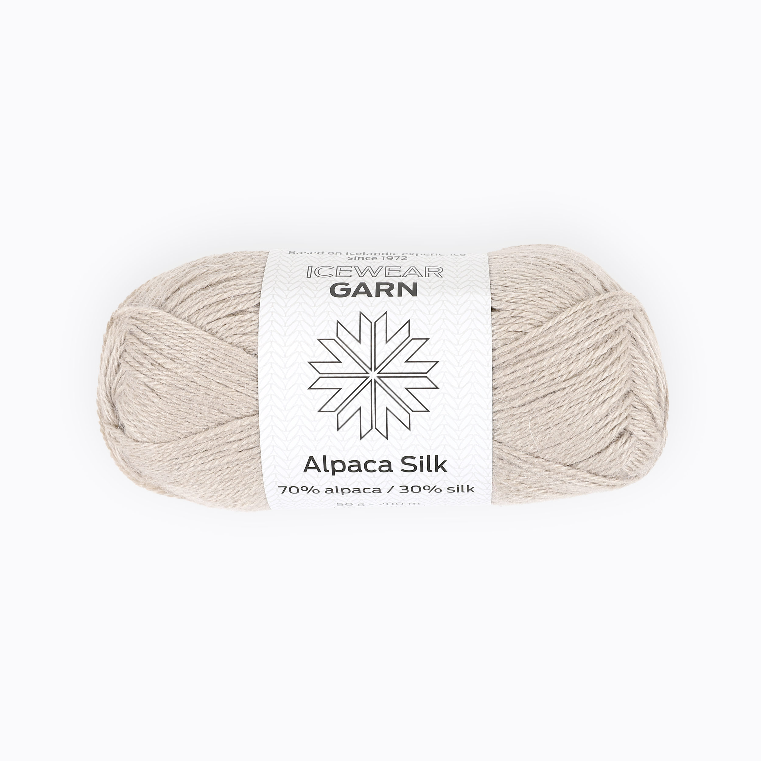 Alpaca-Silk Alpaca og Silk fínaband
