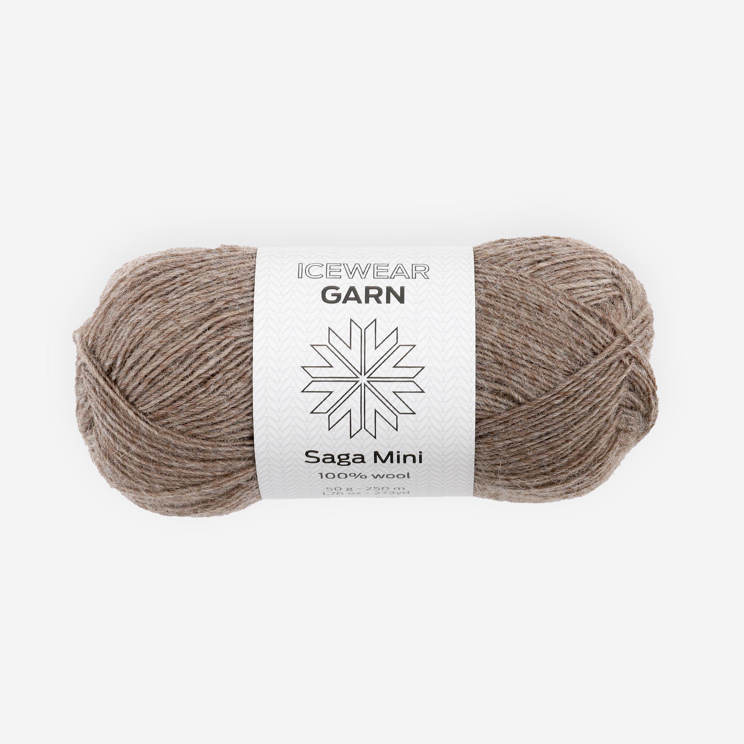 Saga-Mini 100% pure wool yarn