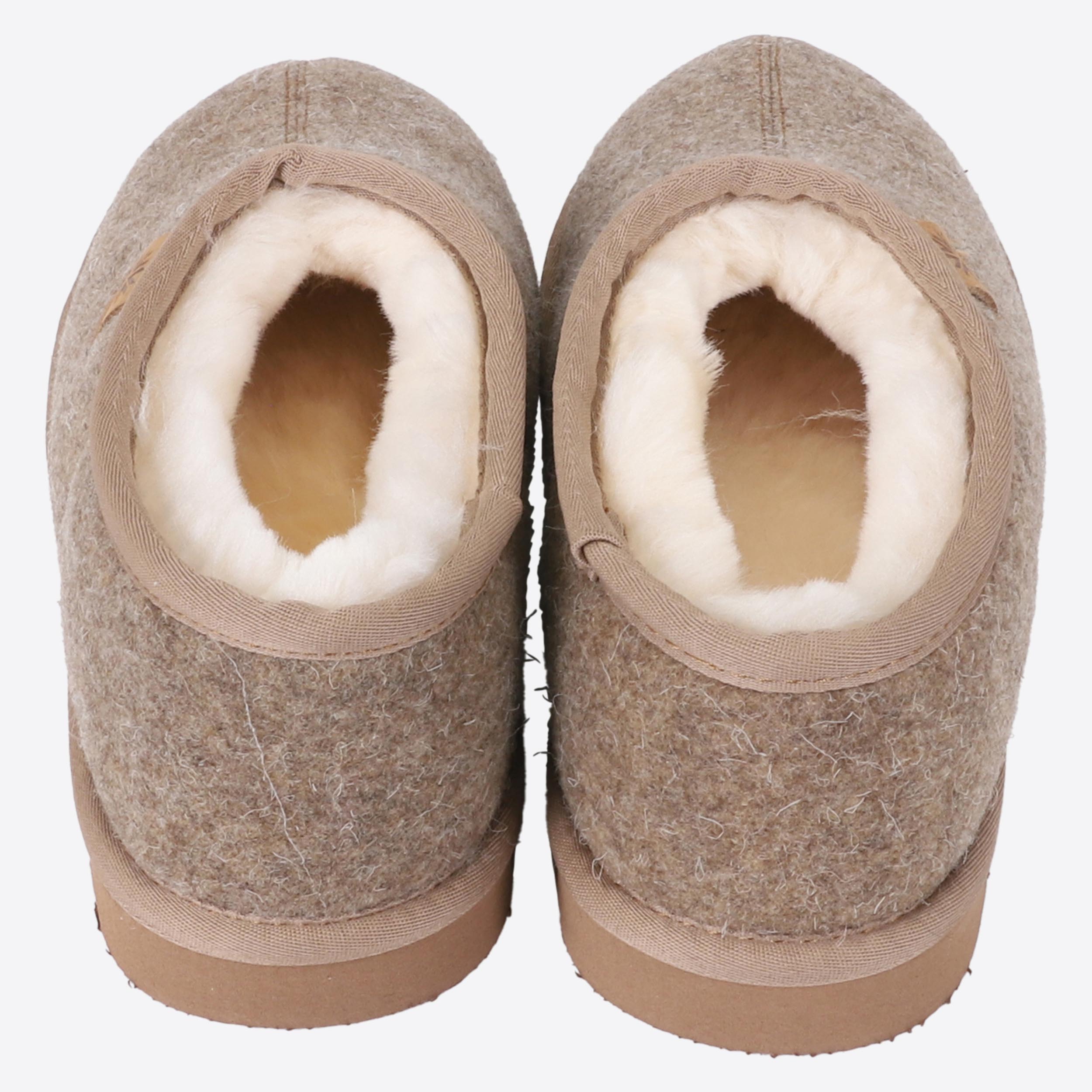 Lambafell wool step-in indoor slippers 