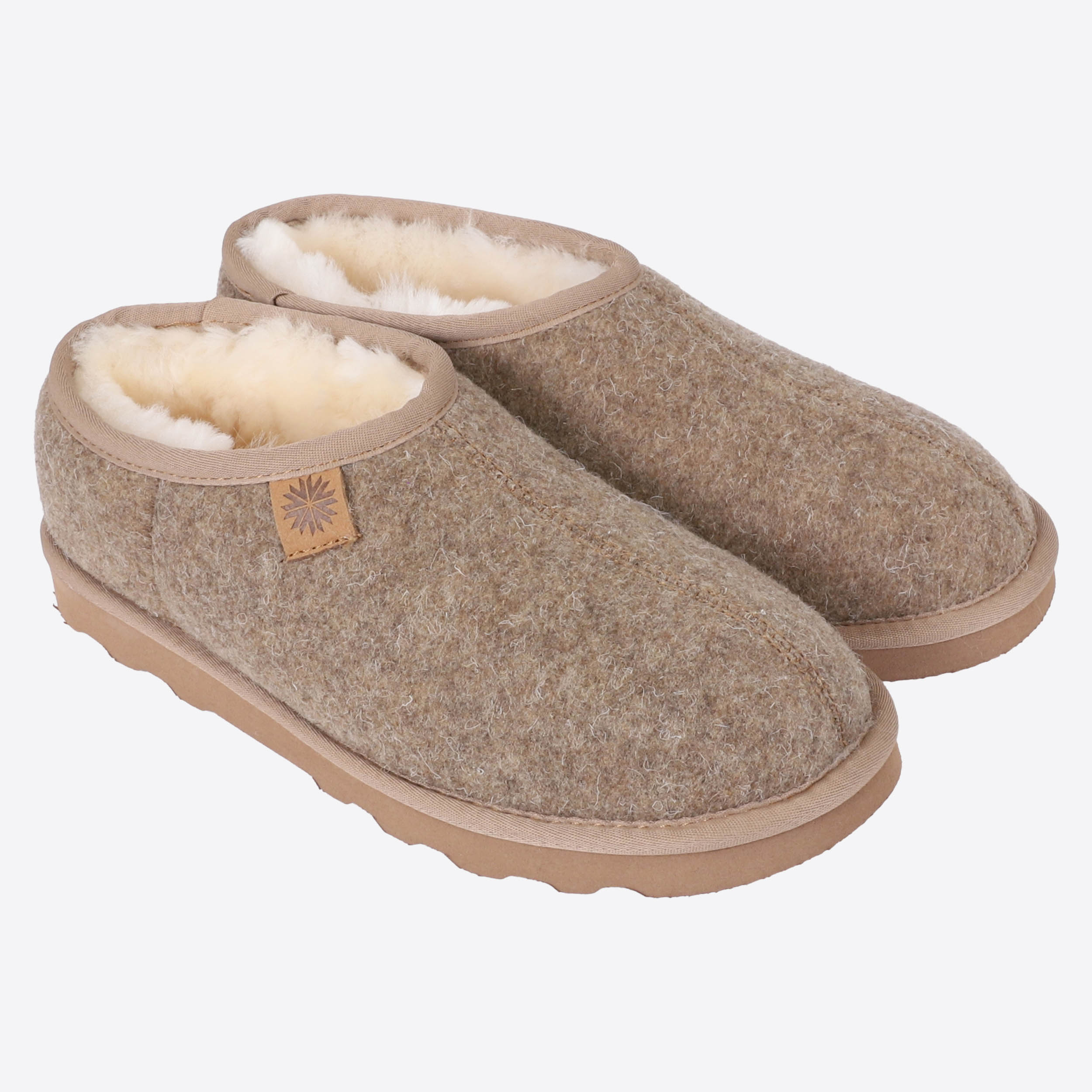 Lambafell wool step-in indoor slippers 