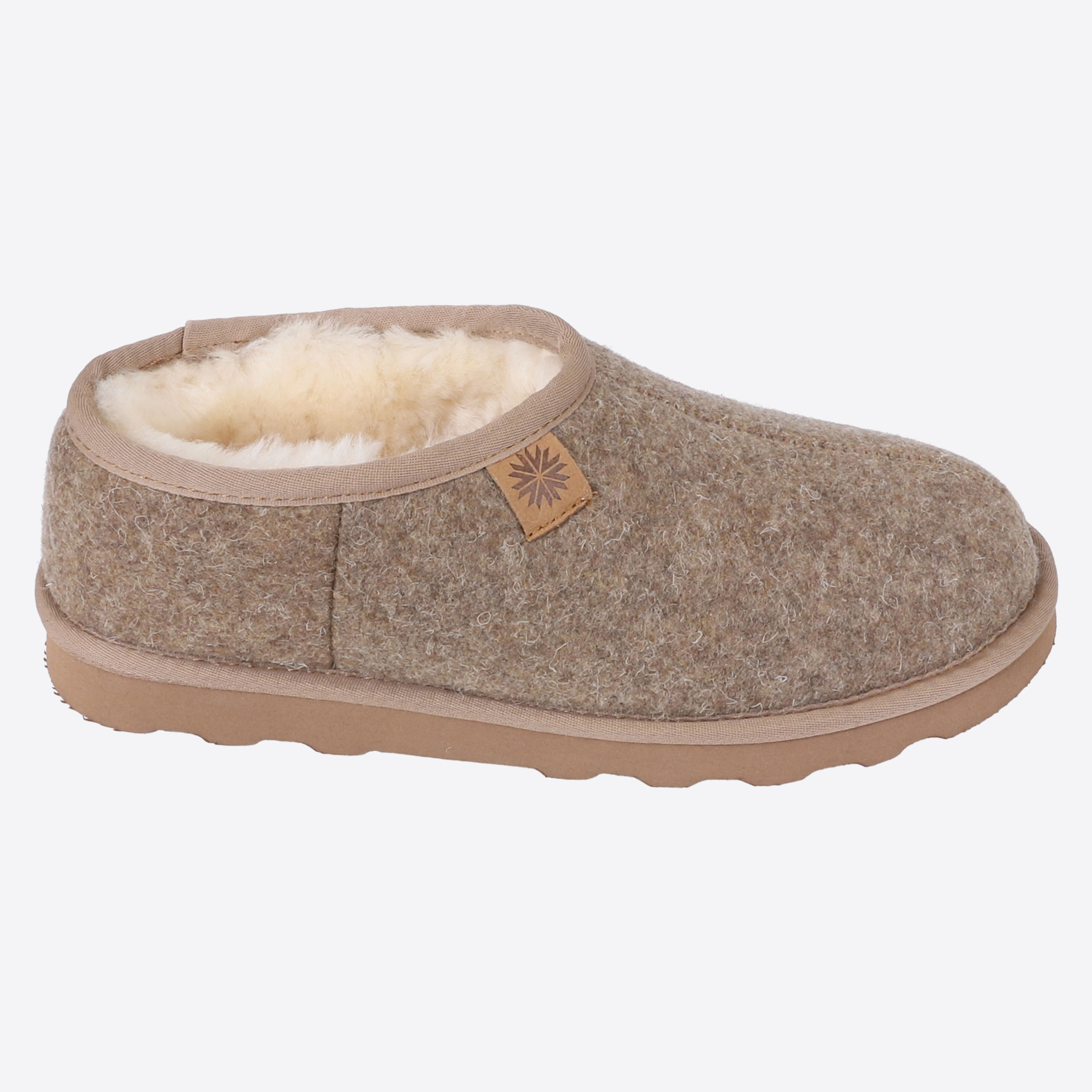 Lambafell wool step-in indoor slippers 