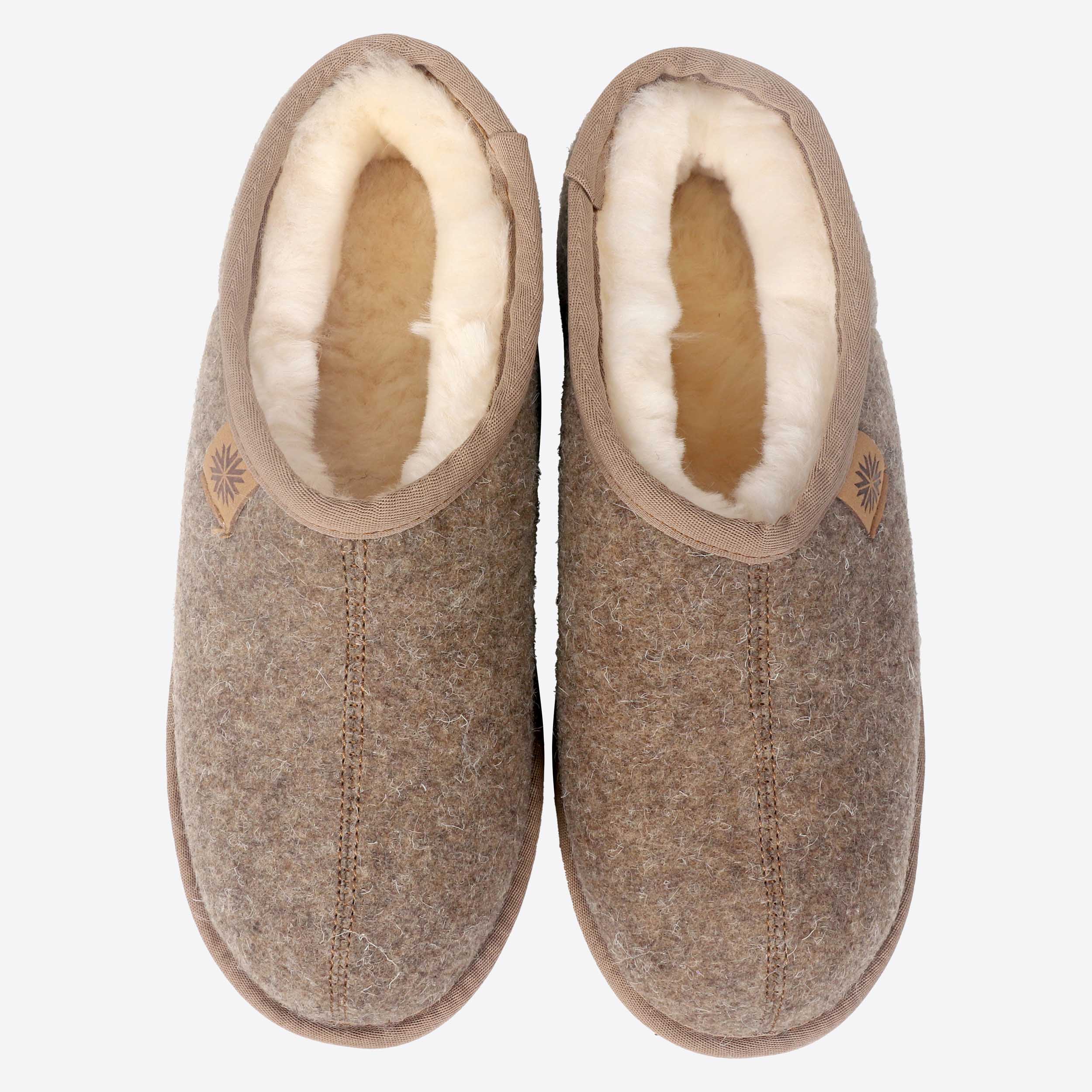 Lambafell wool step-in indoor slippers 