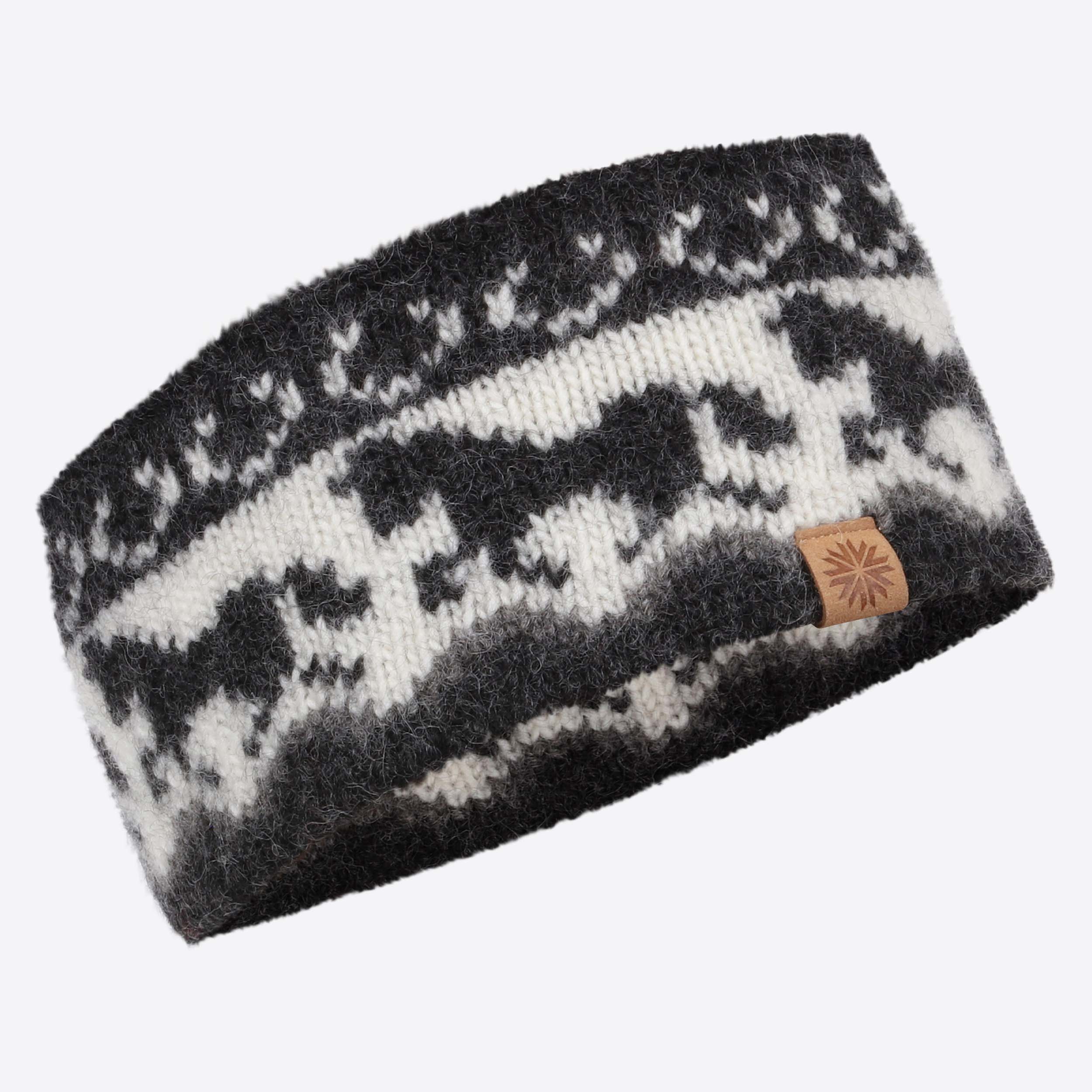 Sleipnir wool headband with horse design