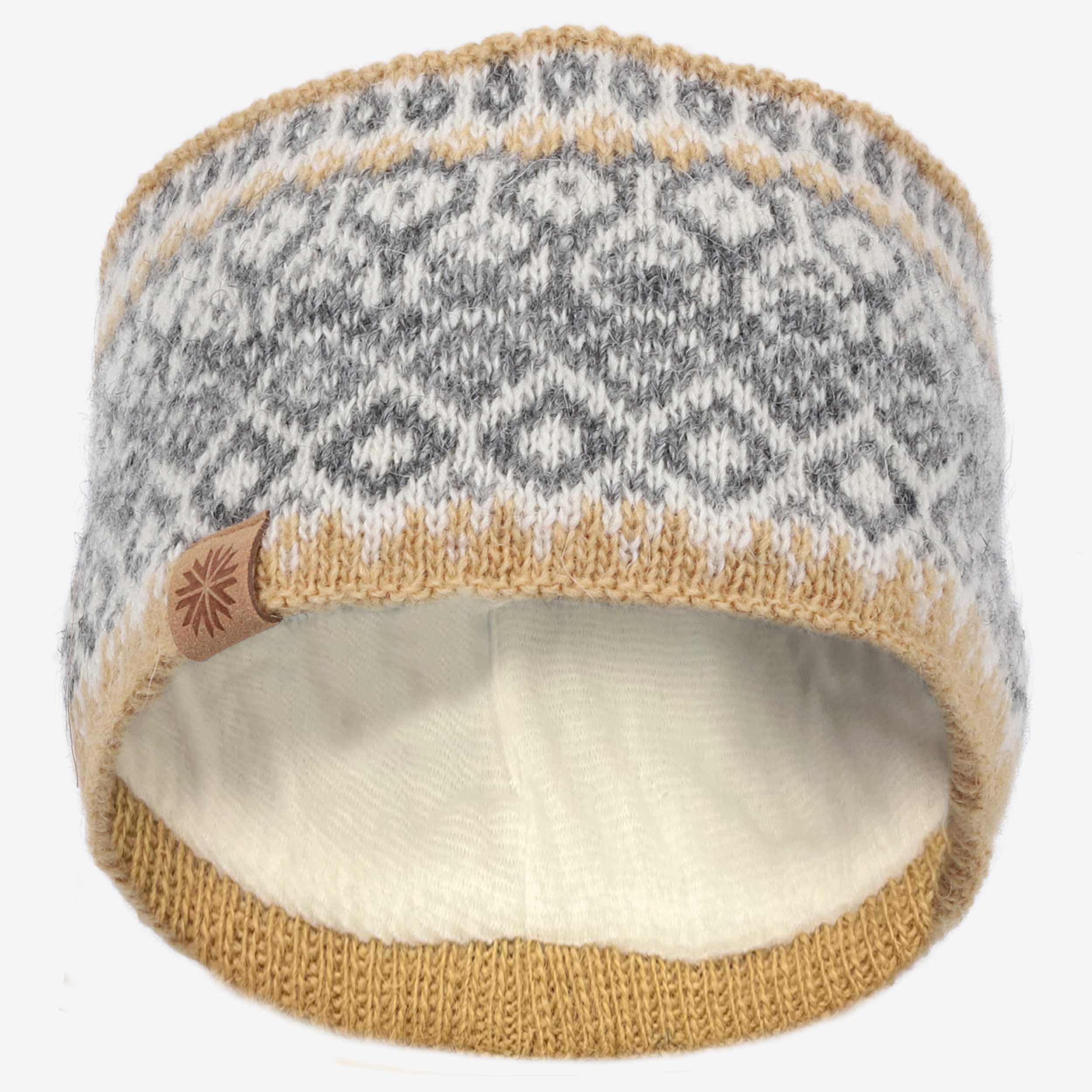 Fagradalsfjall Icelandic wool headband