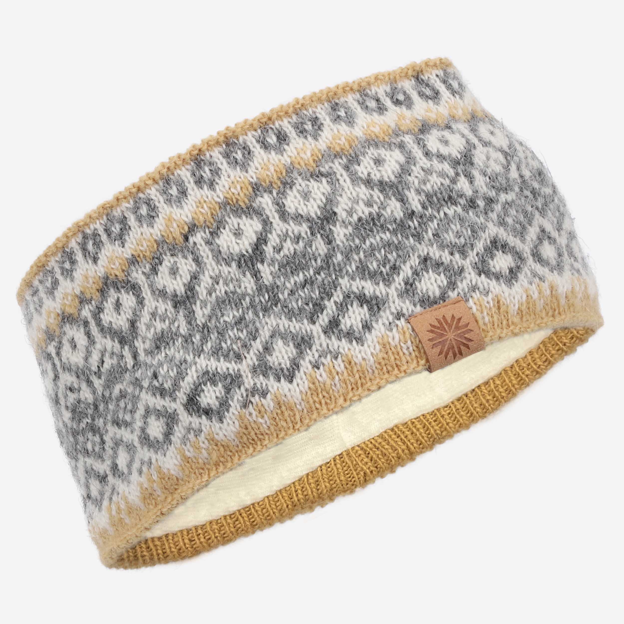 Fagradalsfjall Icelandic wool headband