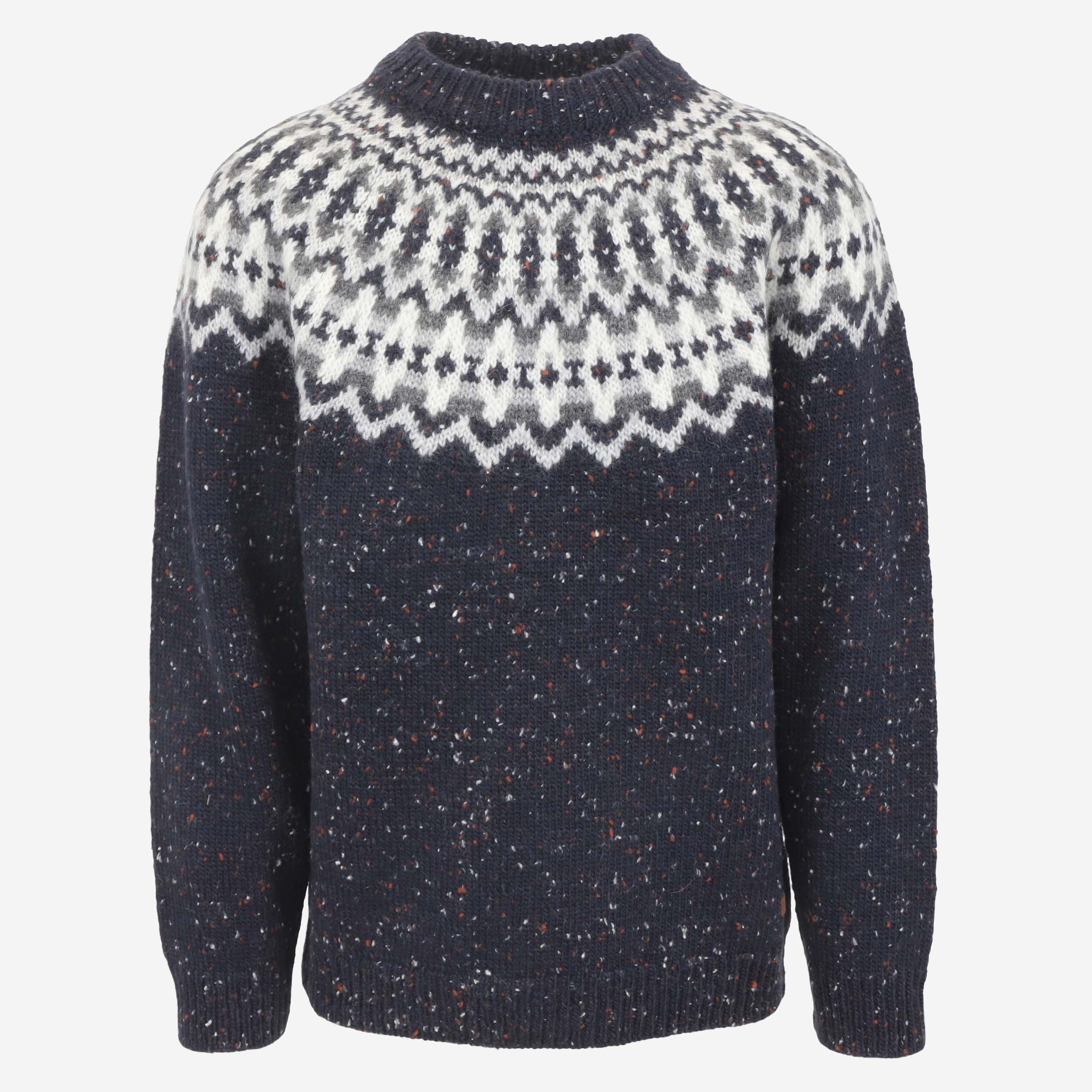 Snorragarður Wollpullover im traditionellen isländischen Design  