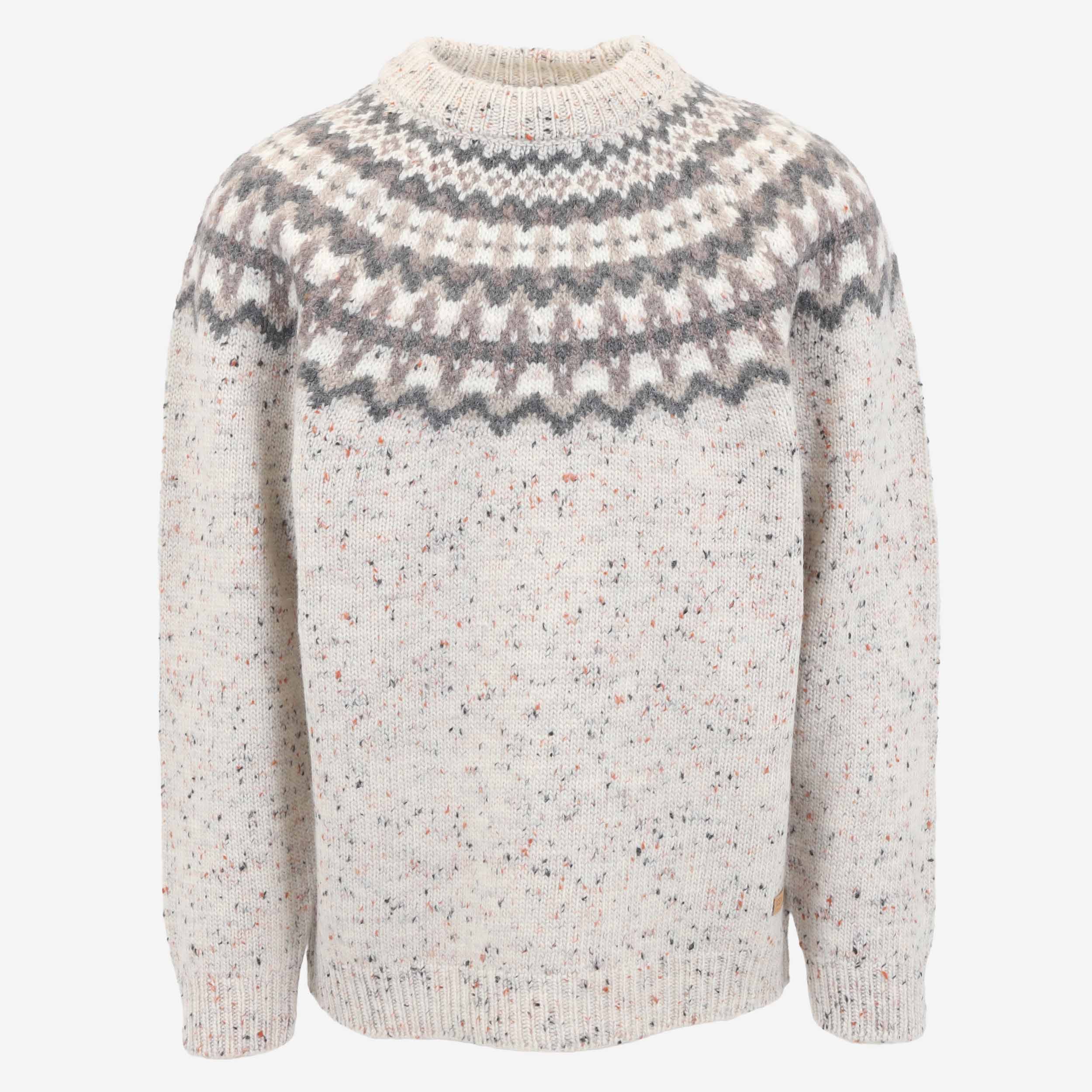 Snorragarður Pull en laine de design traditionnel islandais 