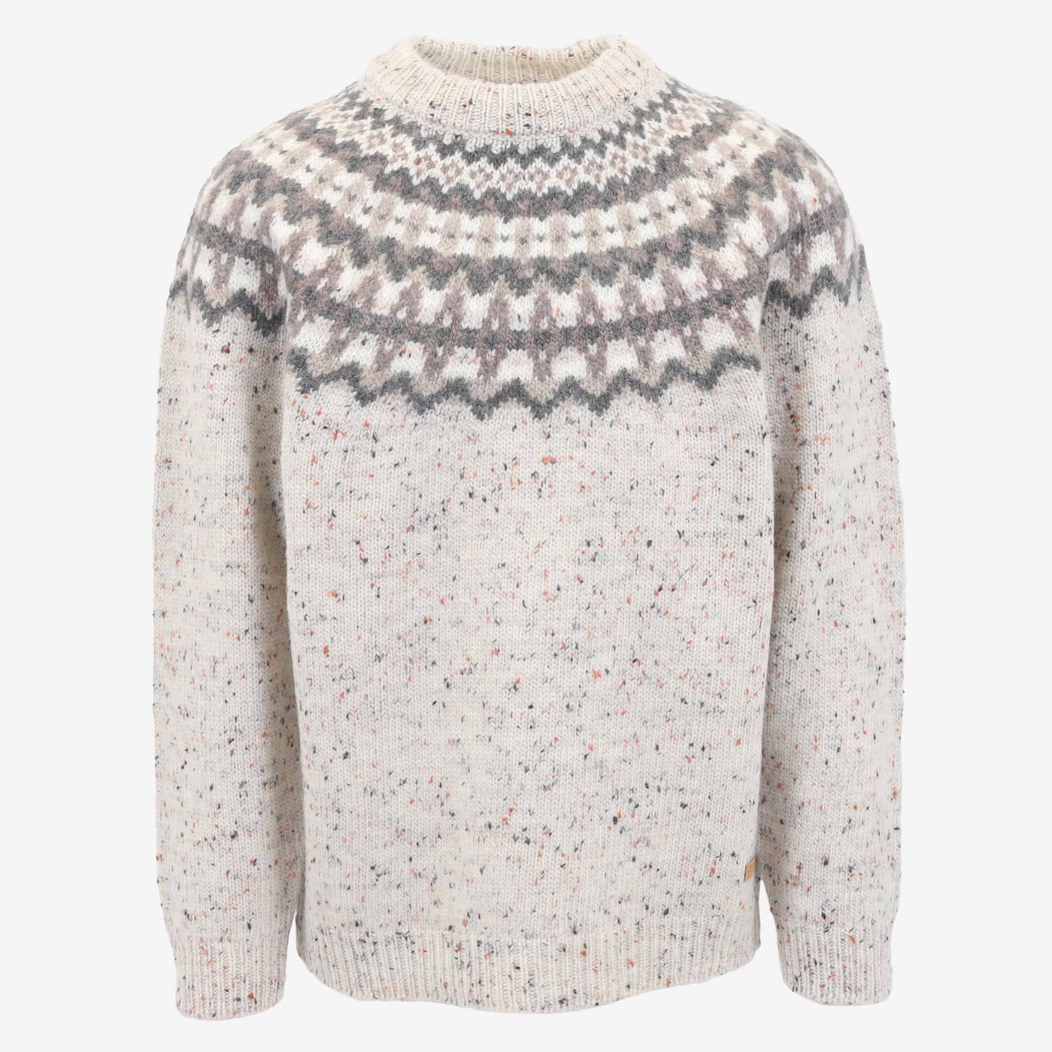 Snorragarður wool jumper traditional Icelandic design  