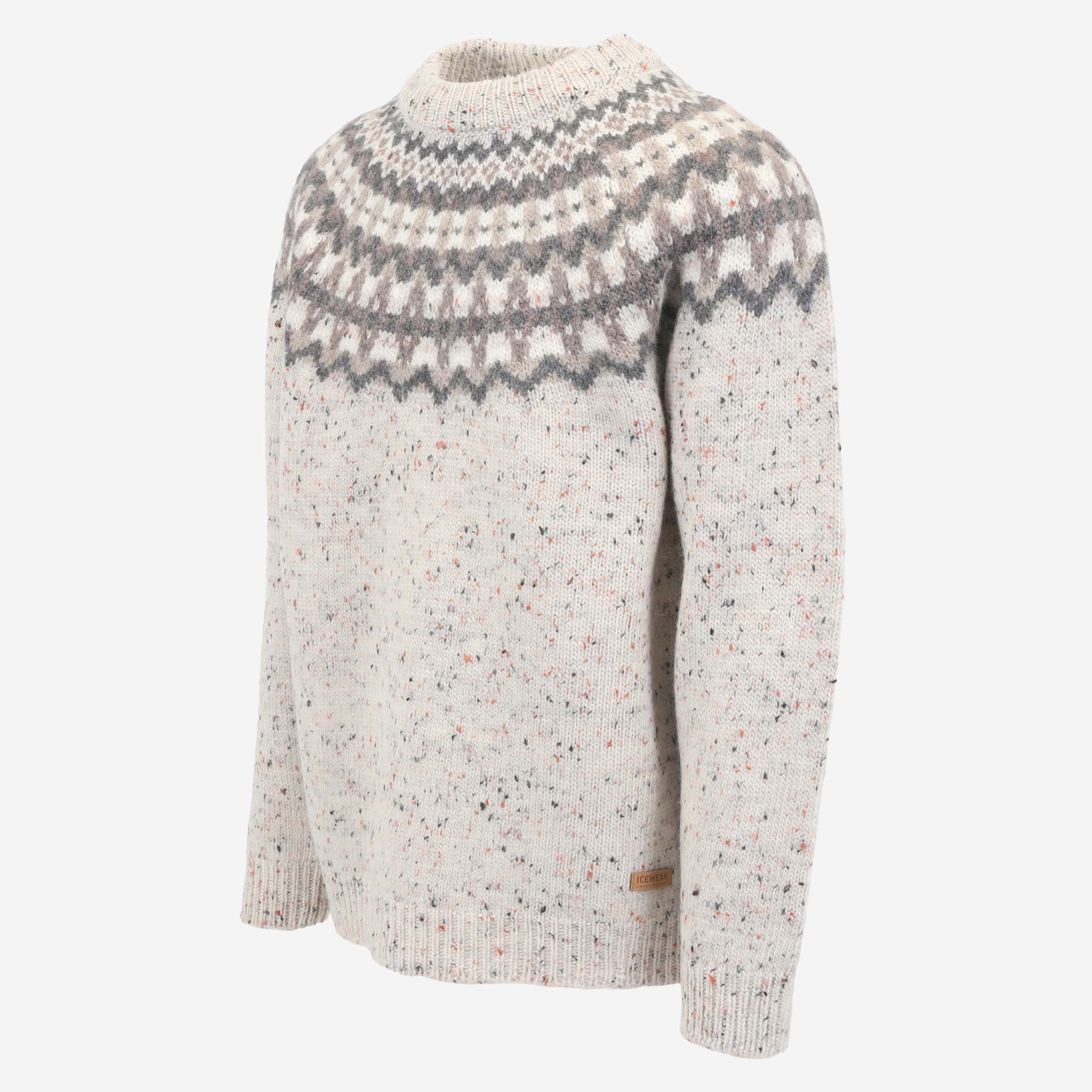 Snorragarður Pull en laine de design traditionnel islandais 