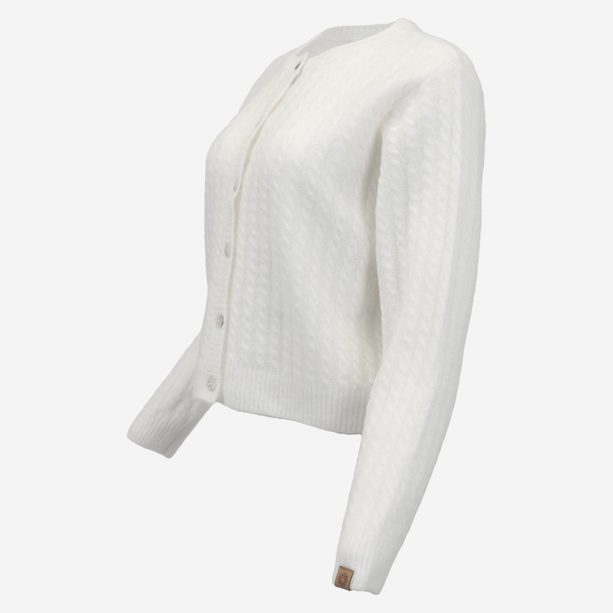 Kaðaldalur mohair ullarpeysa í kvennasniði