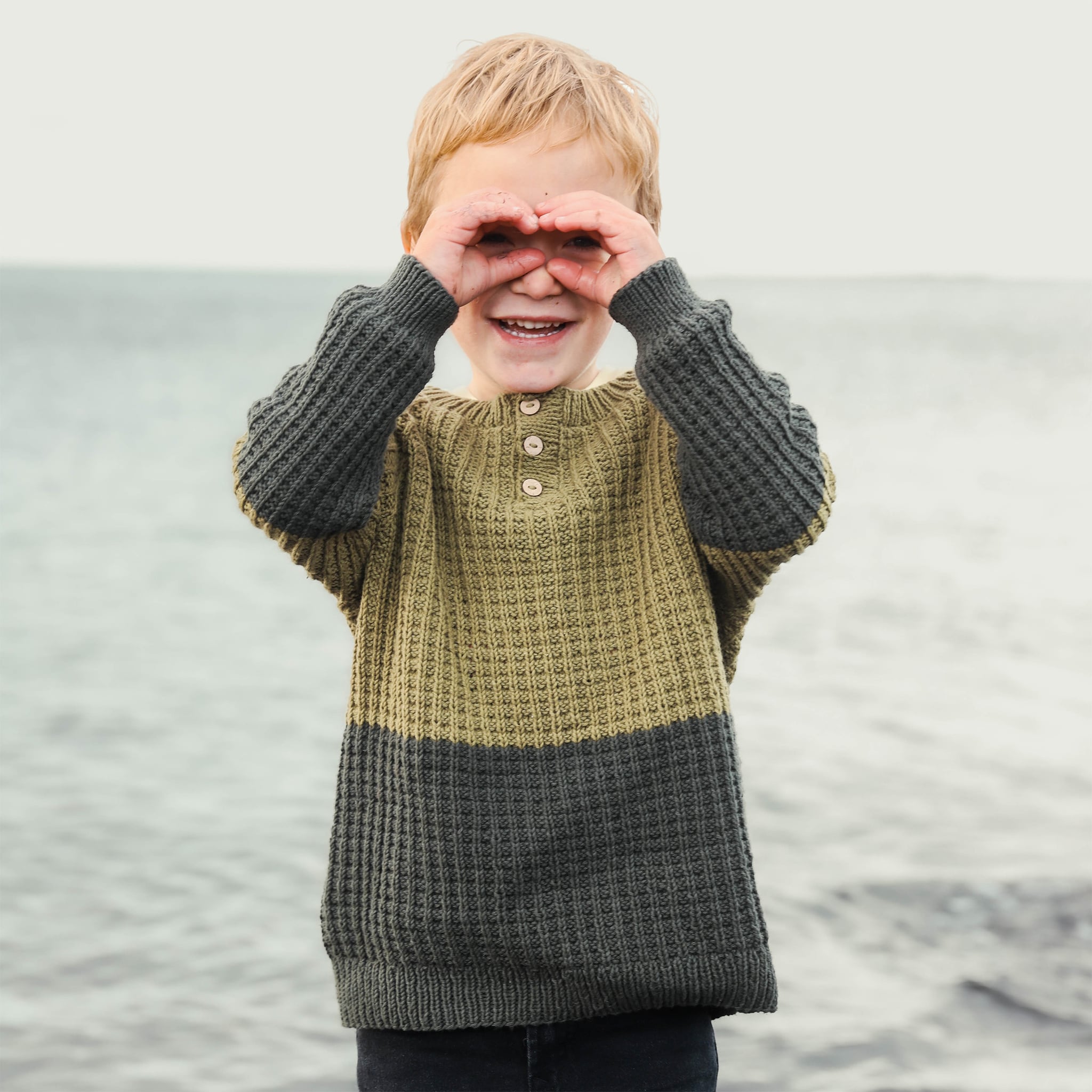 Kalli kids´ pullover knitting pattern