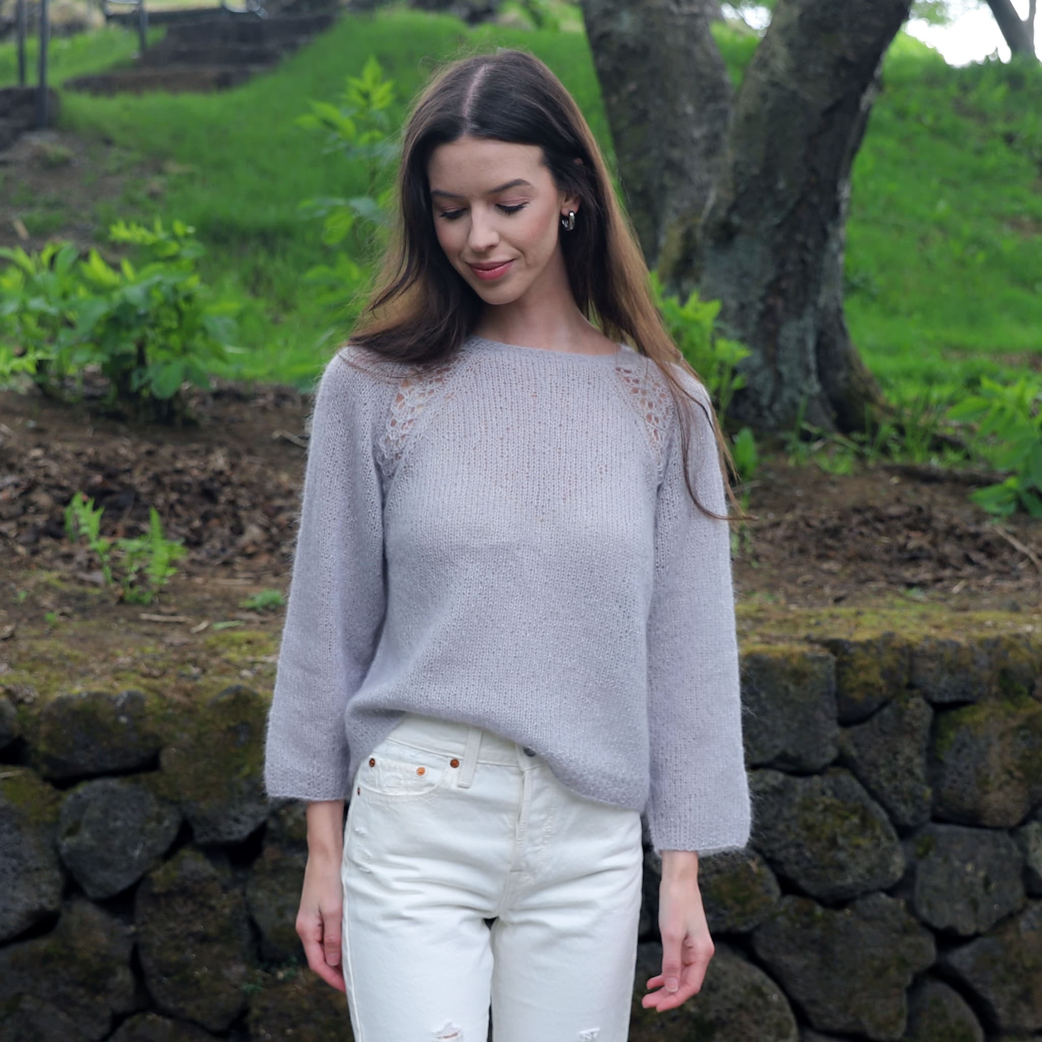 Sunna summer sweater knitting pattern