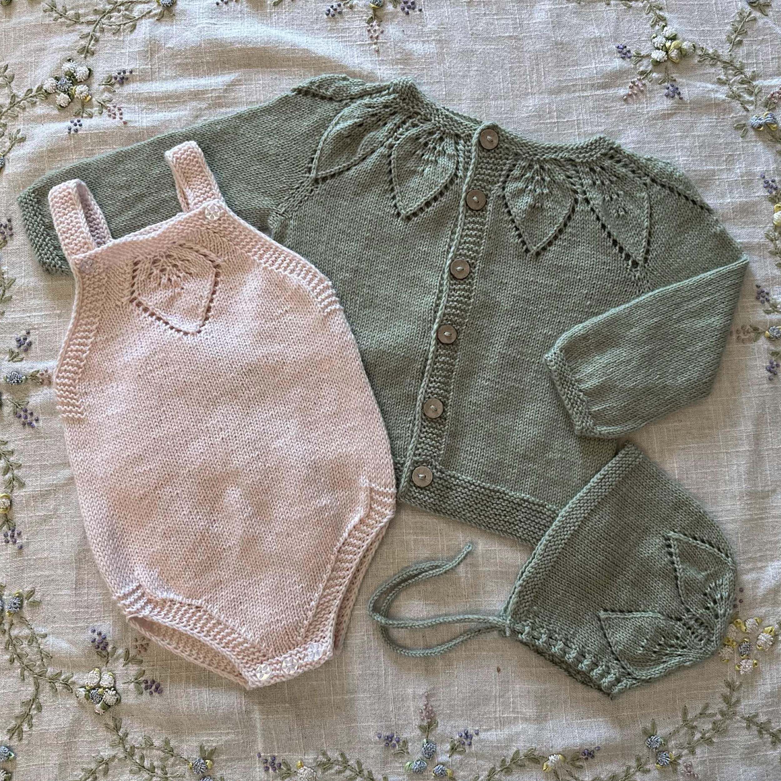Lotta baby knitting pattern set