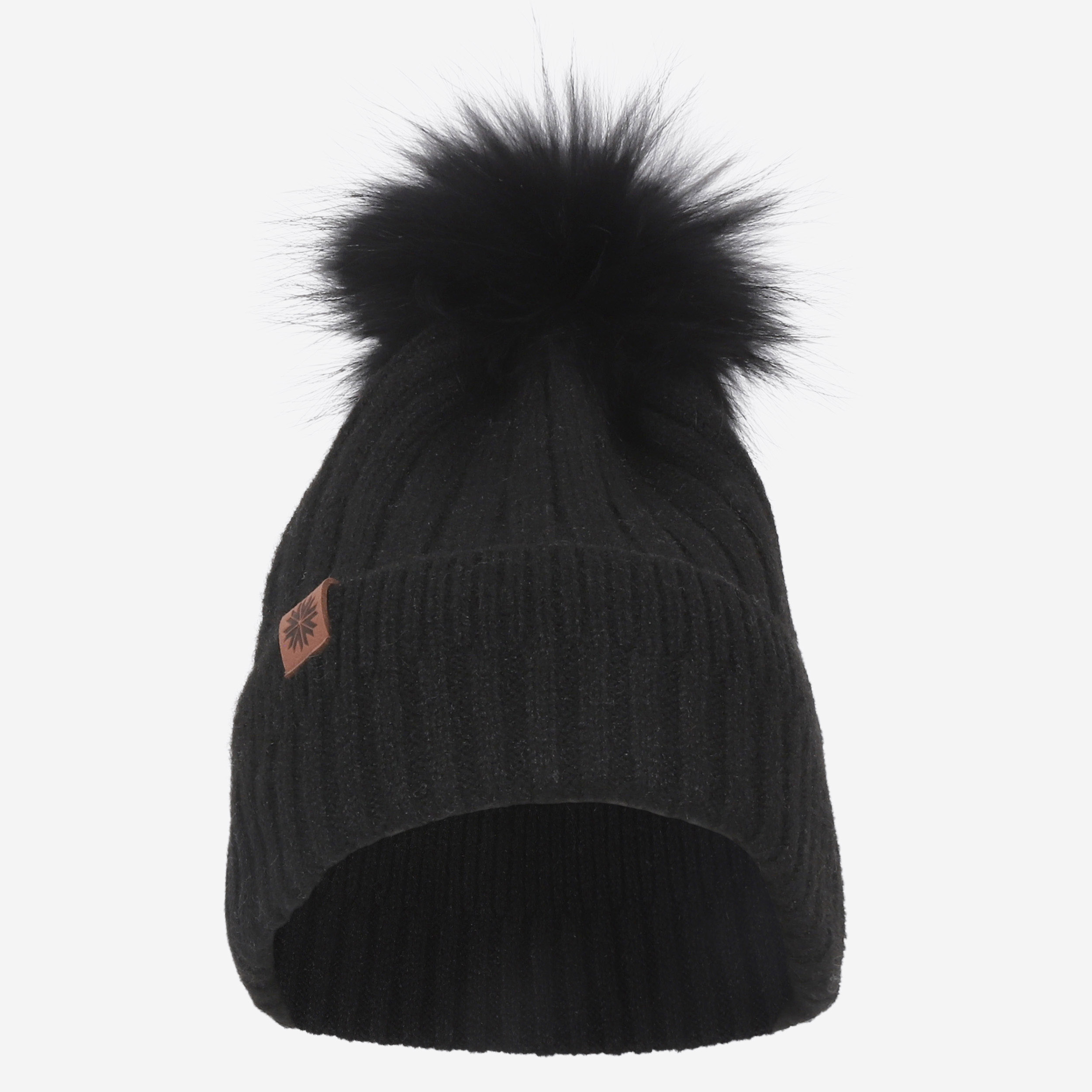 Selvatn Bonnet tricoté avec pompon