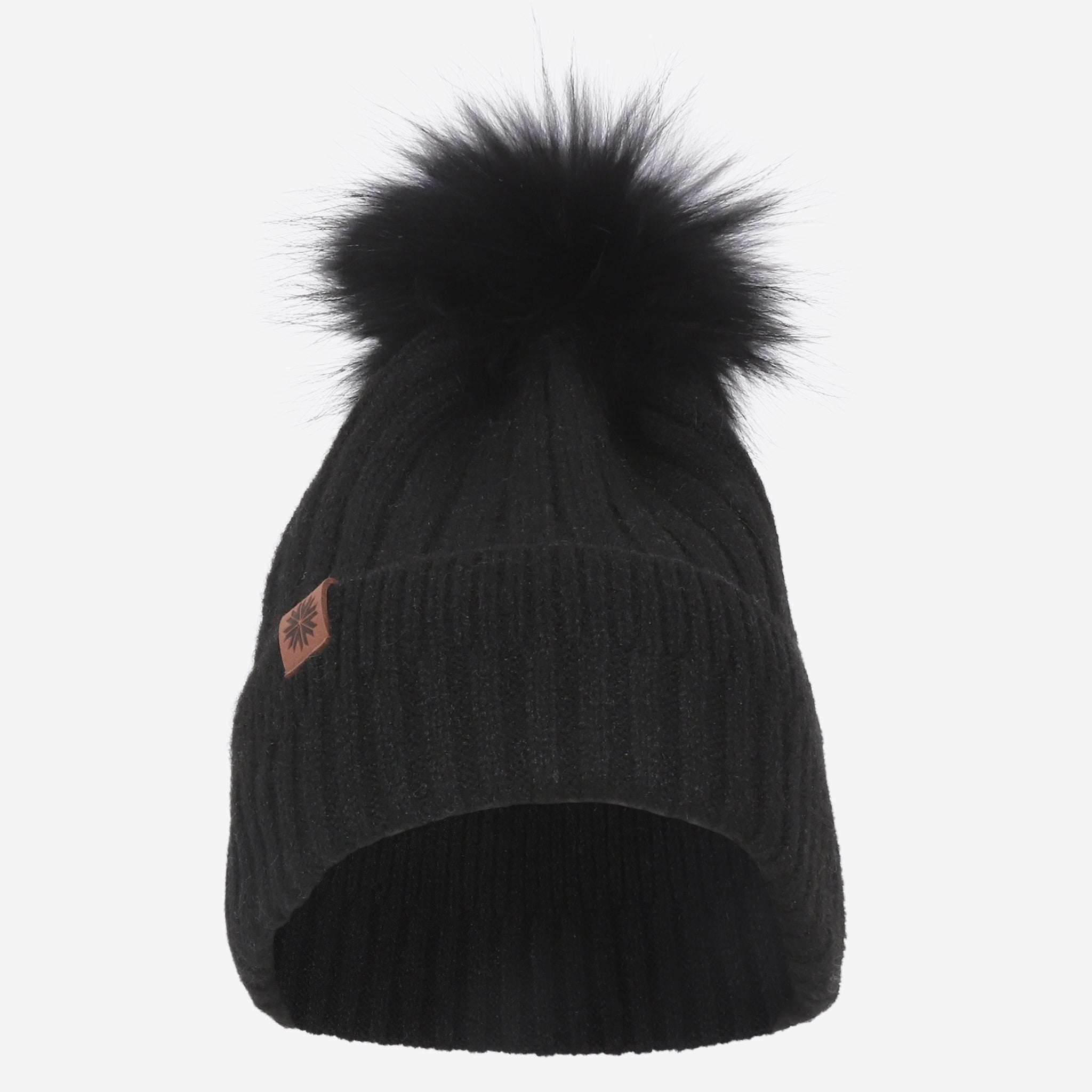 Selvatn knitted hat with pompom