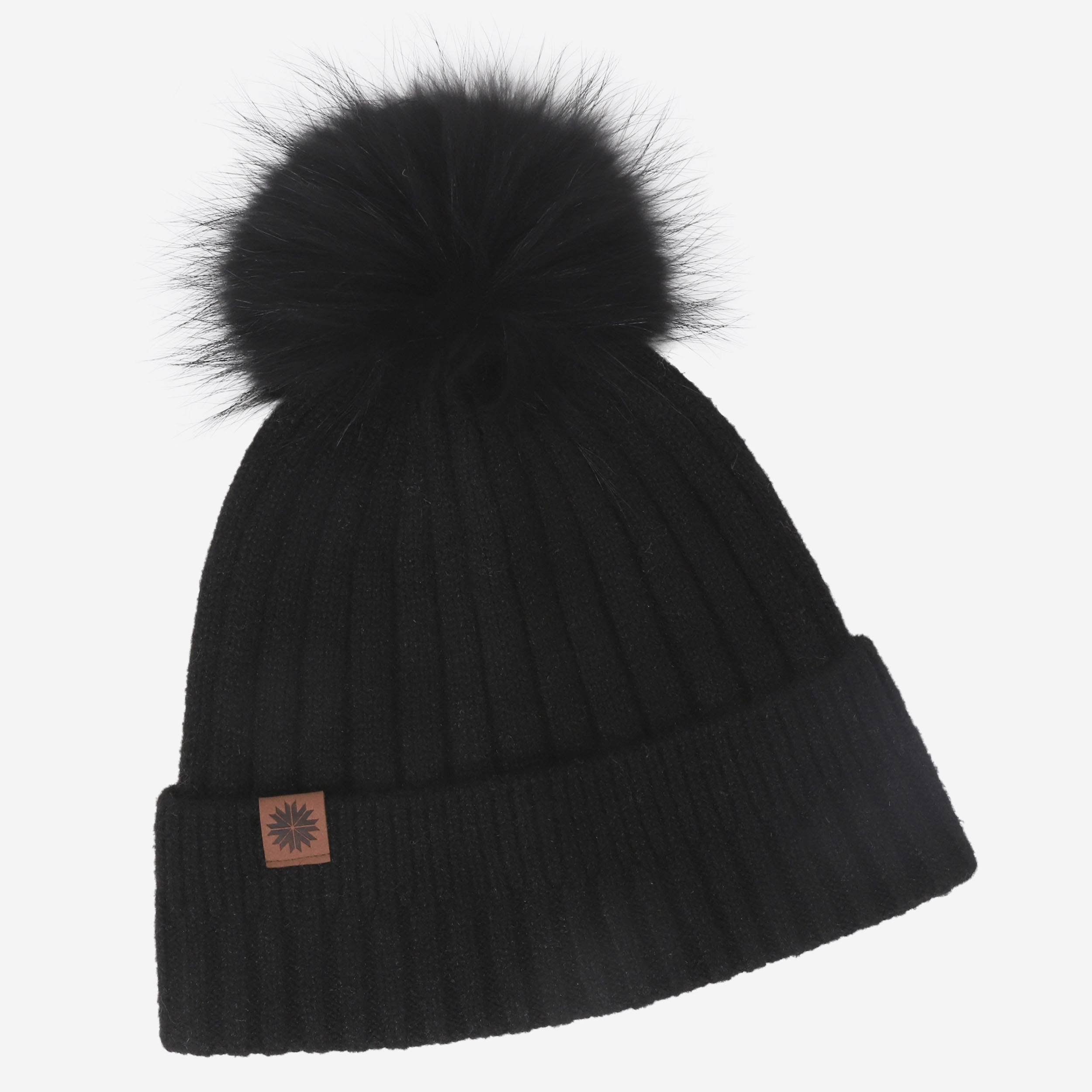 Selvatn Bonnet tricoté avec pompon