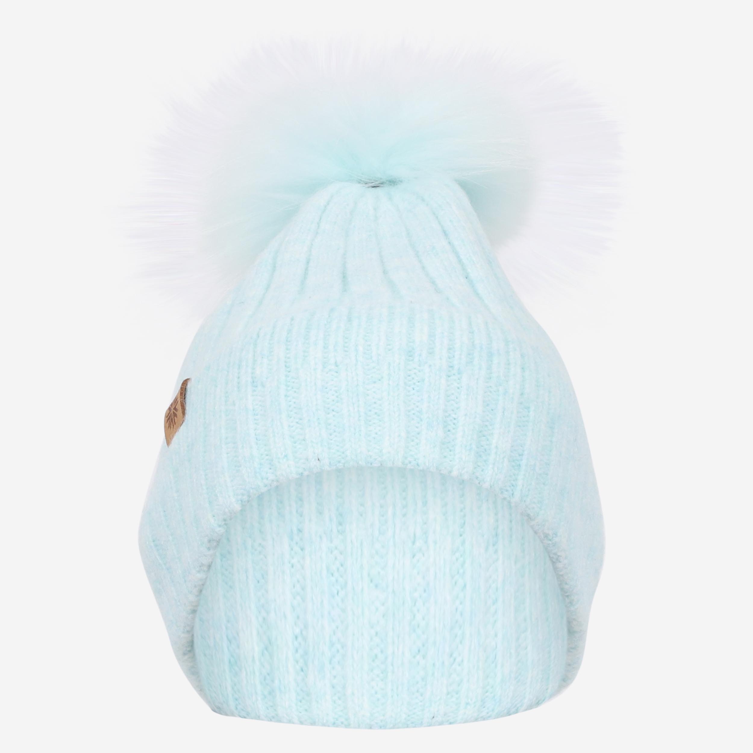 Selvatn Bonnet tricoté avec pompon