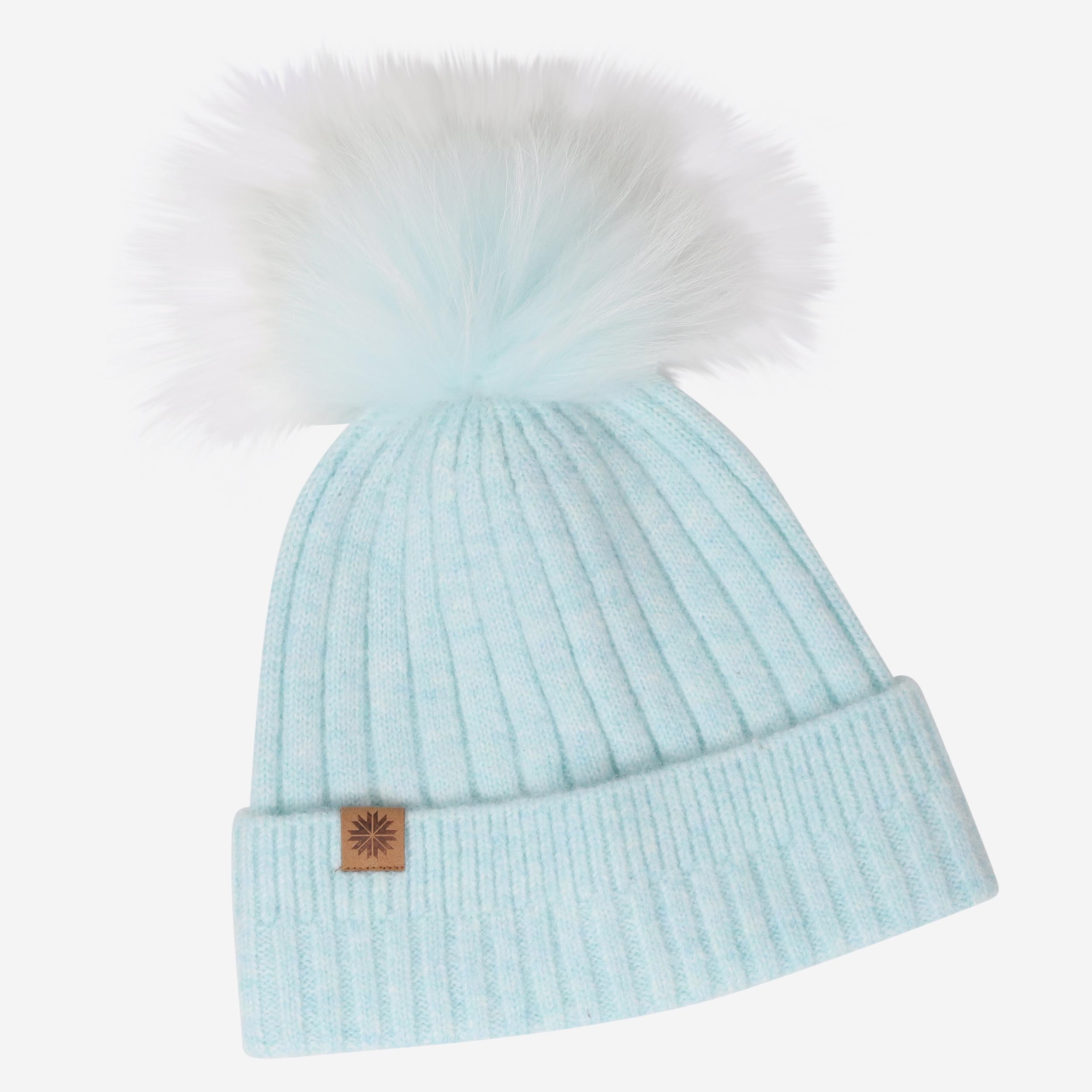 Selvatn Bonnet tricoté avec pompon