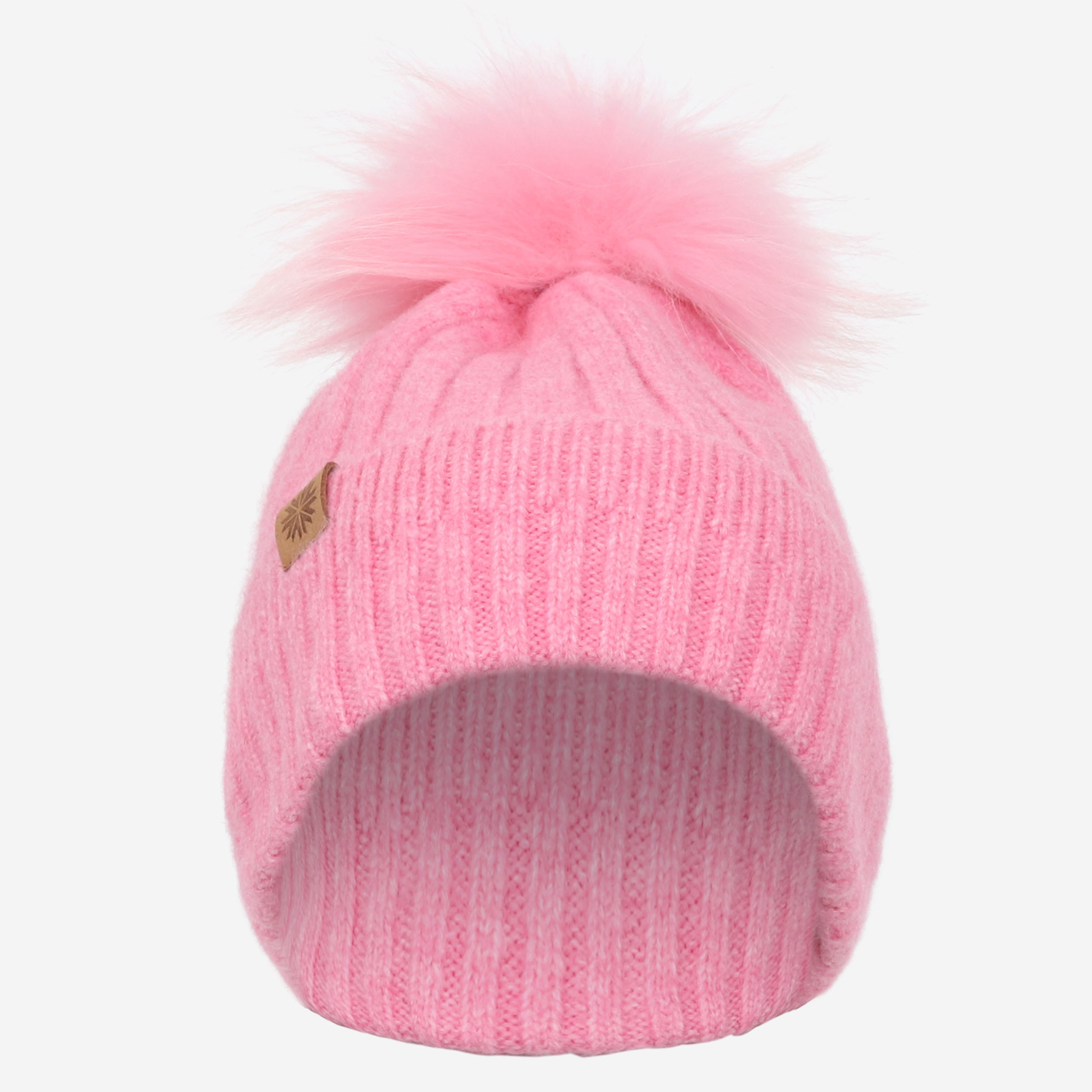 Selvatn Bonnet tricoté avec pompon