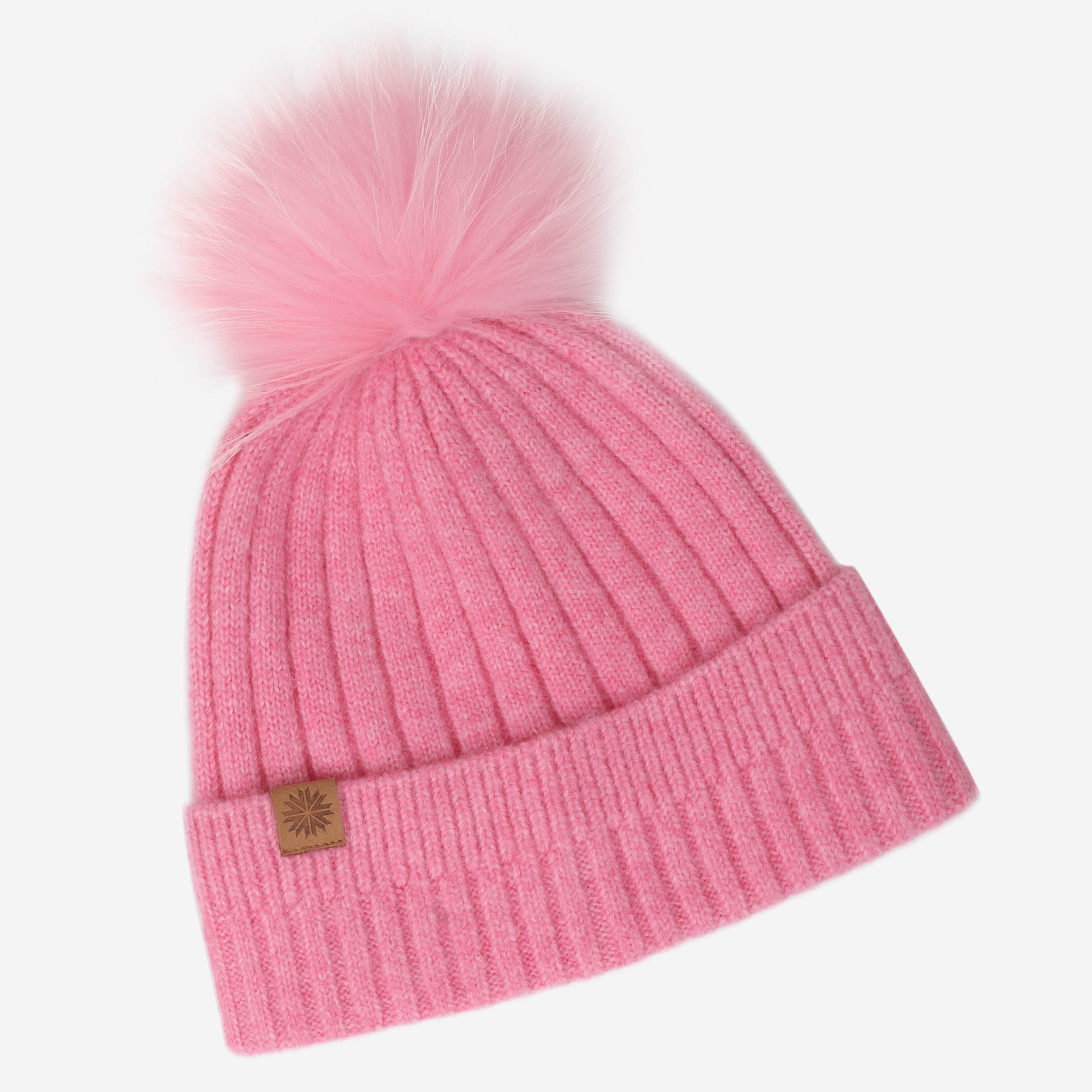 Selvatn Bonnet tricoté avec pompon