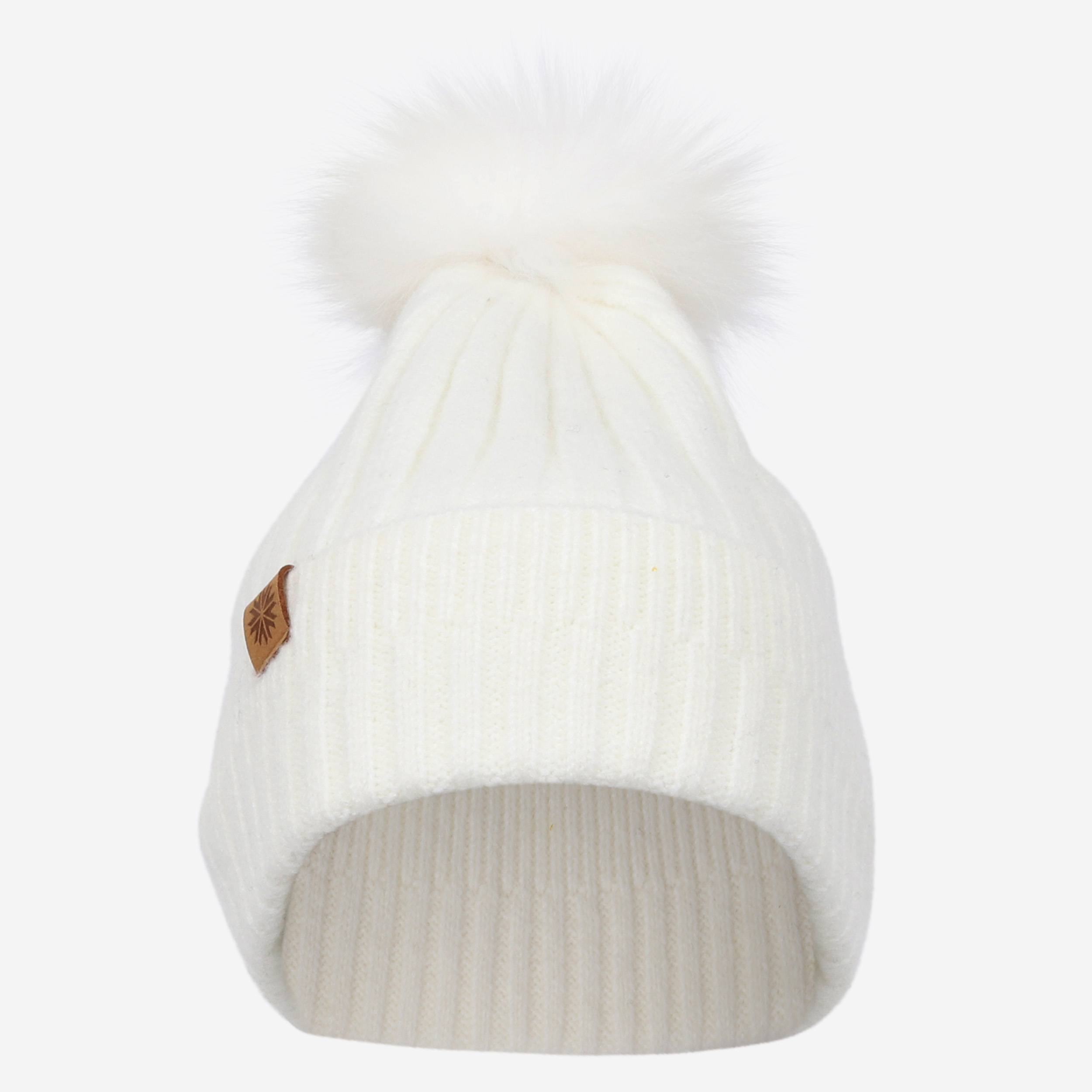 Selvatn Bonnet tricoté avec pompon