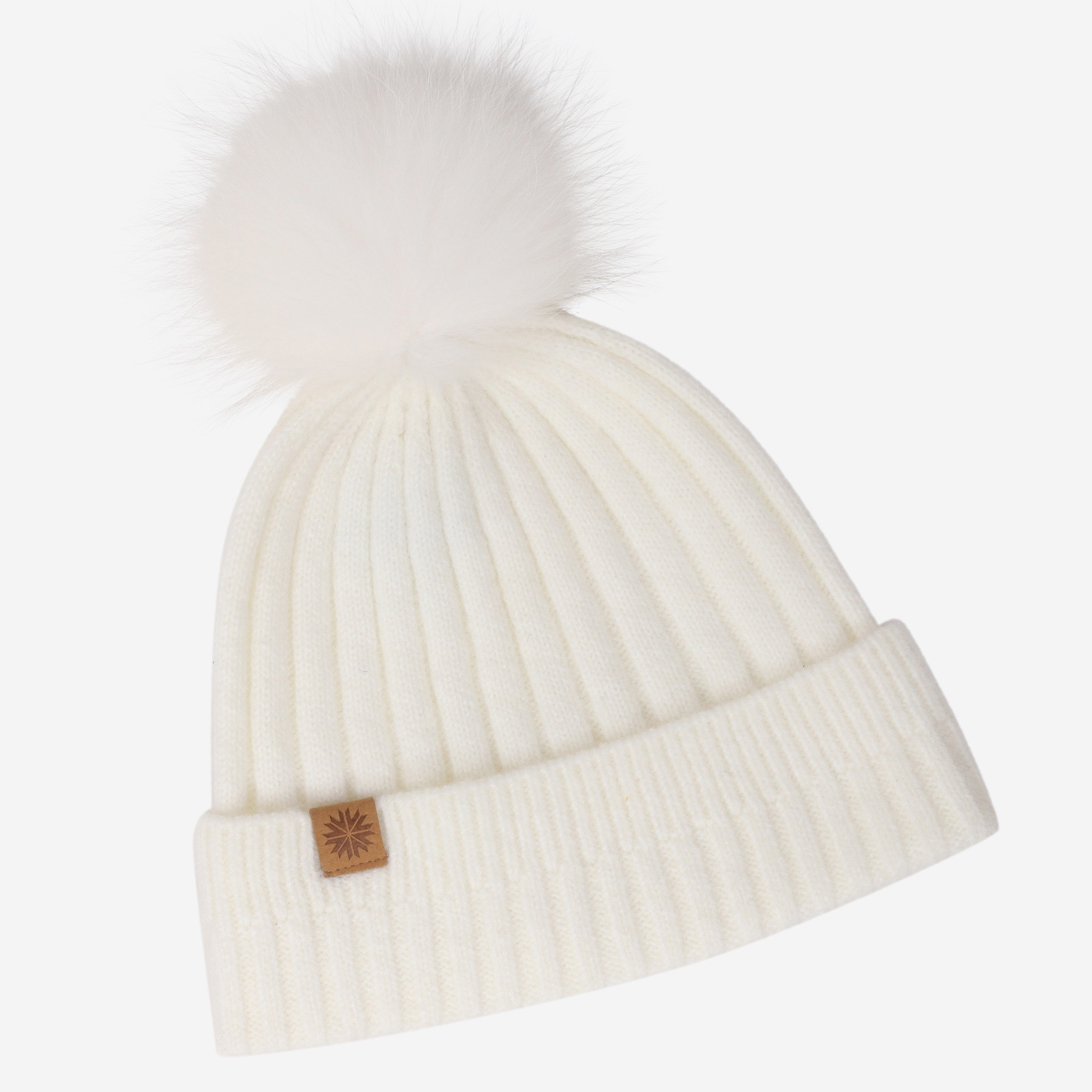 Selvatn Bonnet tricoté avec pompon
