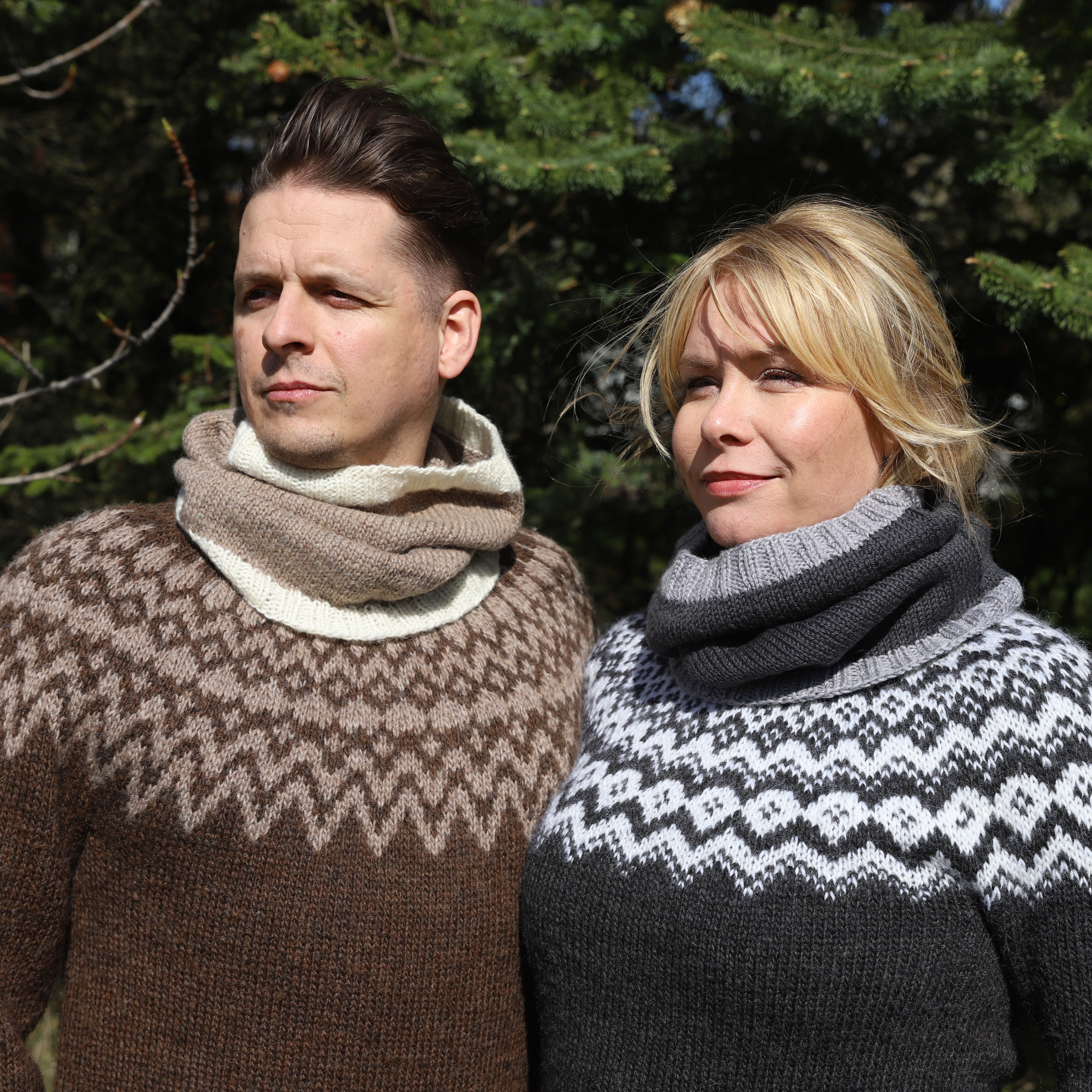 Einfaldur simple cowl knitting pattern