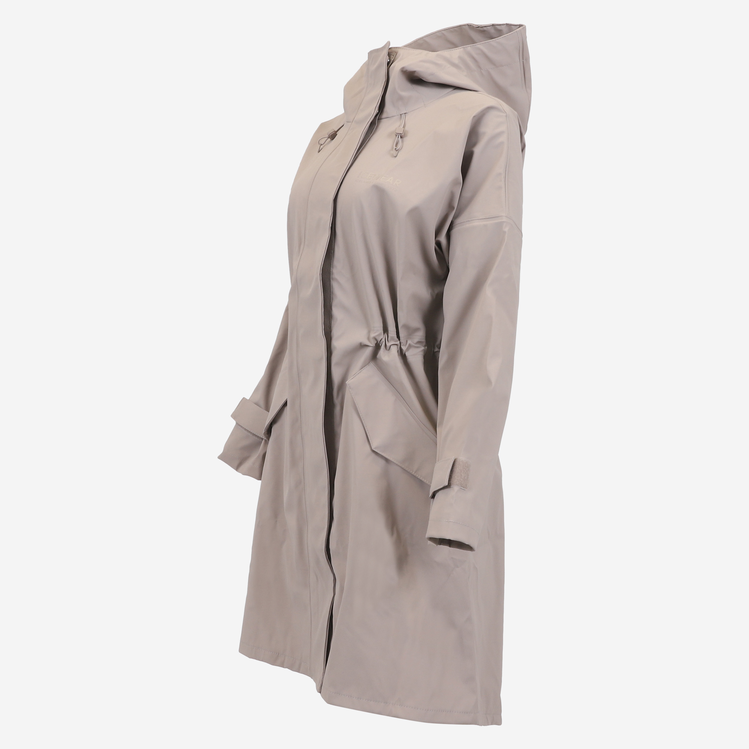 Vatnsdalur Imperméable long avec chapeau