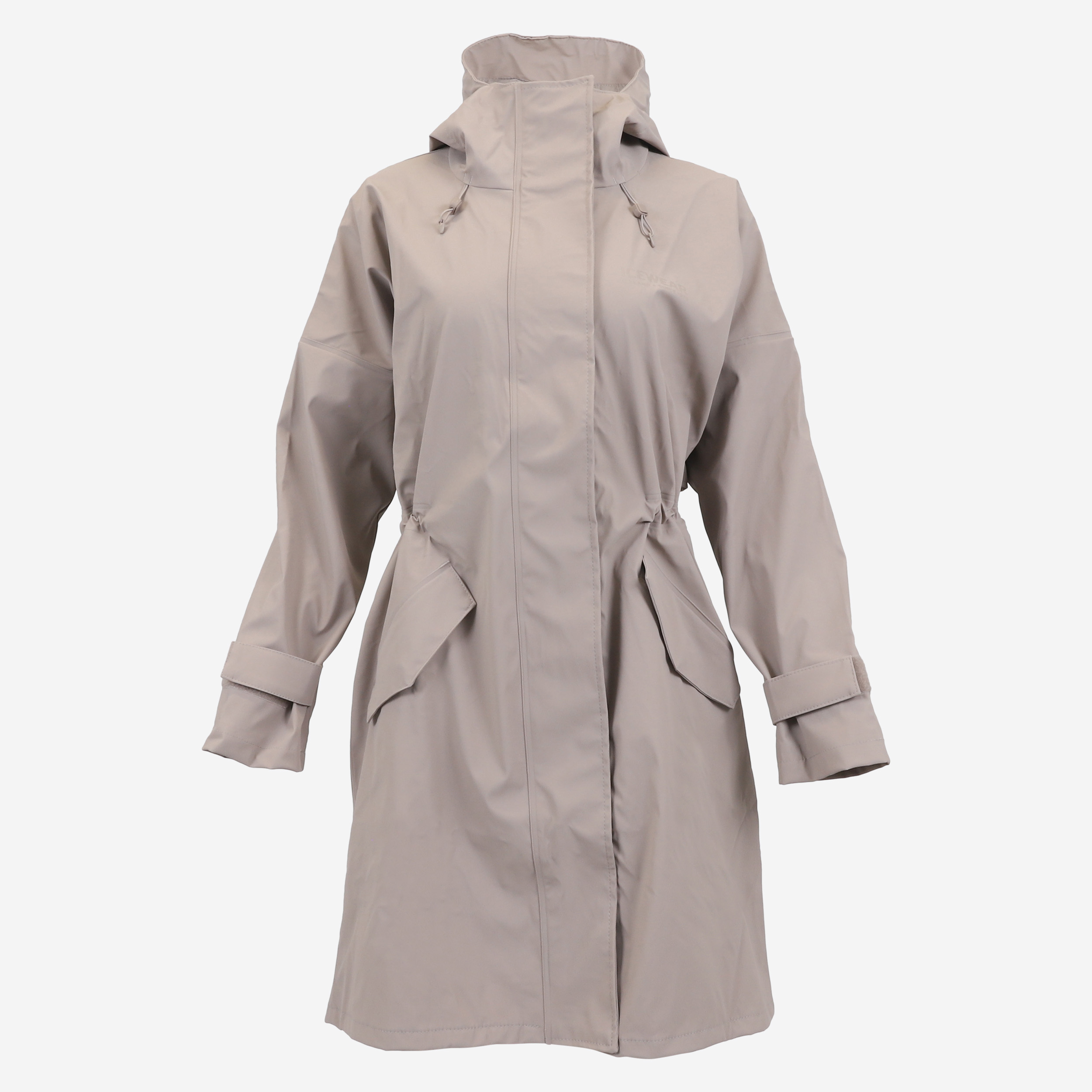 Vatnsdalur Imperméable long avec chapeau