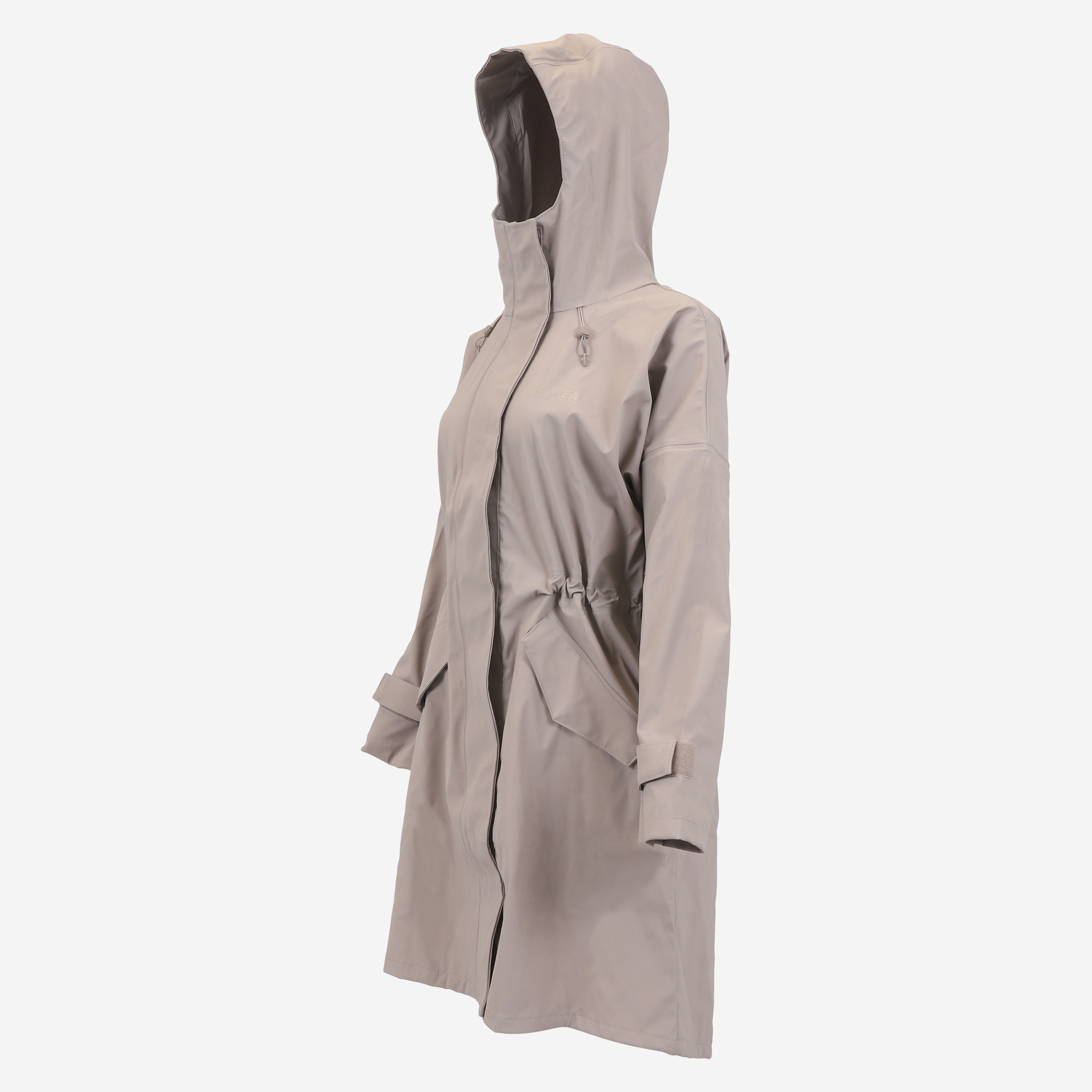 Vatnsdalur Imperméable long avec chapeau